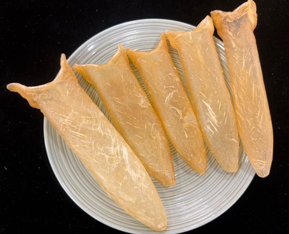 ZE019 利豐行 非洲花膠筒20-21頭/斤(半斤300g)