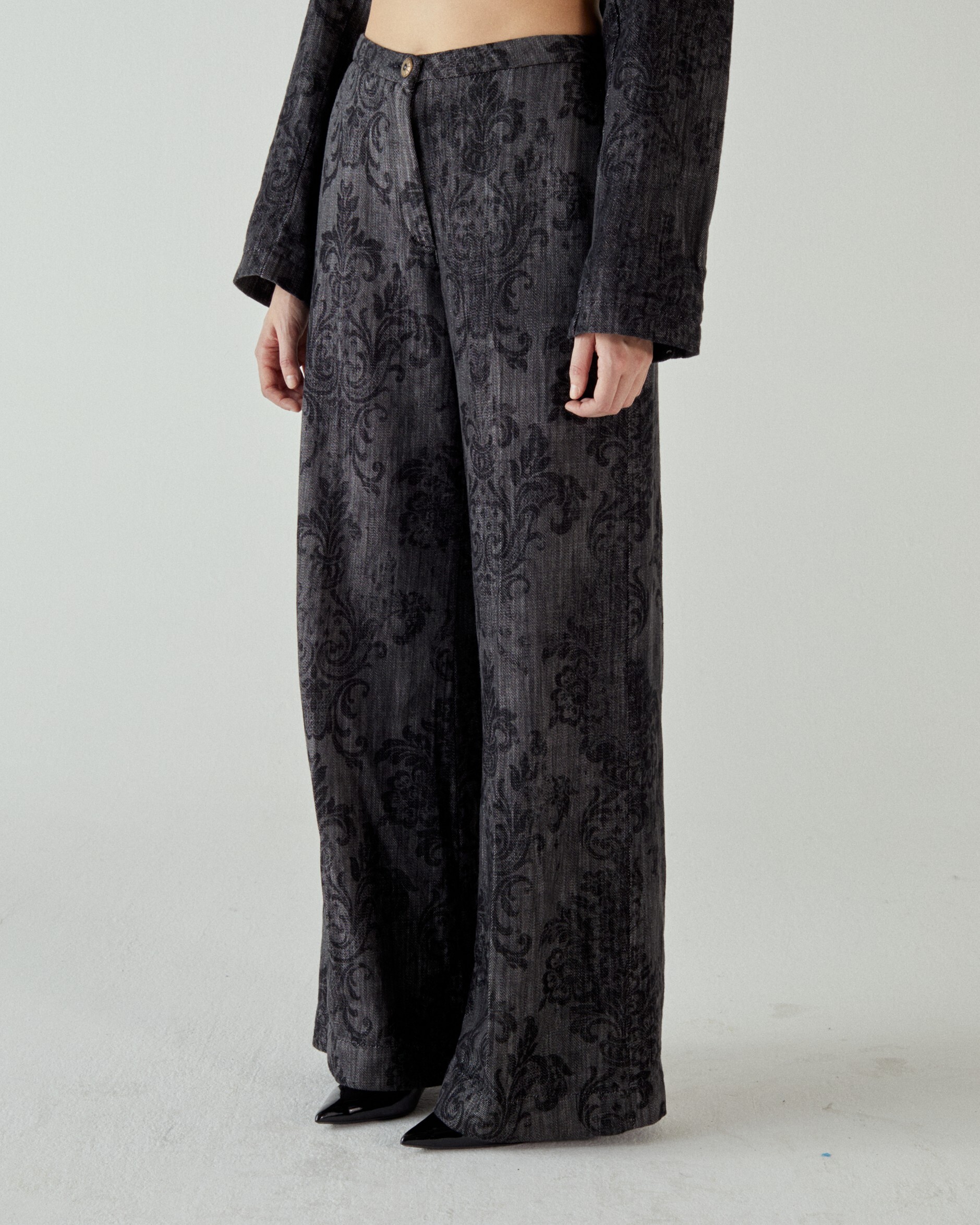1SJ0503-048 [SHAFT JEANS] Flaire Denim #CI1D34B8304 (EU)