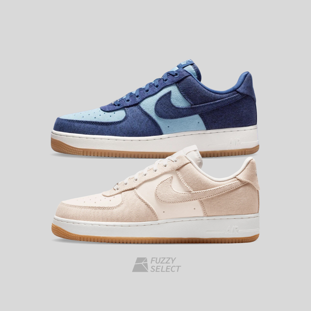 【逢甲 FUZZY】Nike Air Force 1 Denim 牛仔布 IR0951-001 IR0951-400
