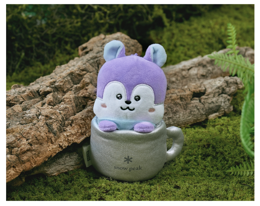【SnowPeak 雪峰 聯名 BT21 開團優惠價至5/9 晚上12:00 🔥 】Snow Peak 聯名 BT21吊飾  MANG  S26MUFSU17SI