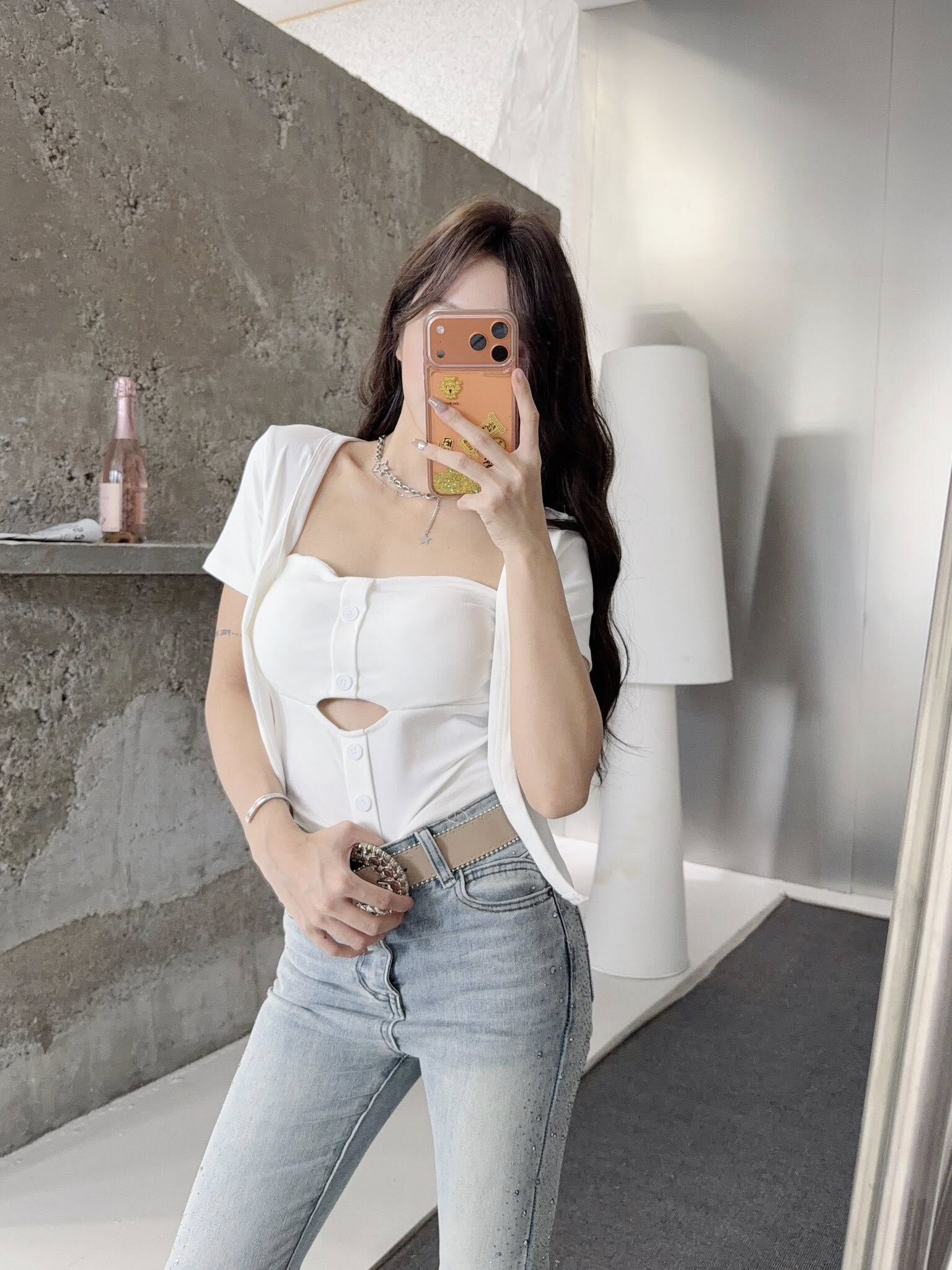 辣妹抹胸背心小外套兩件式❣️