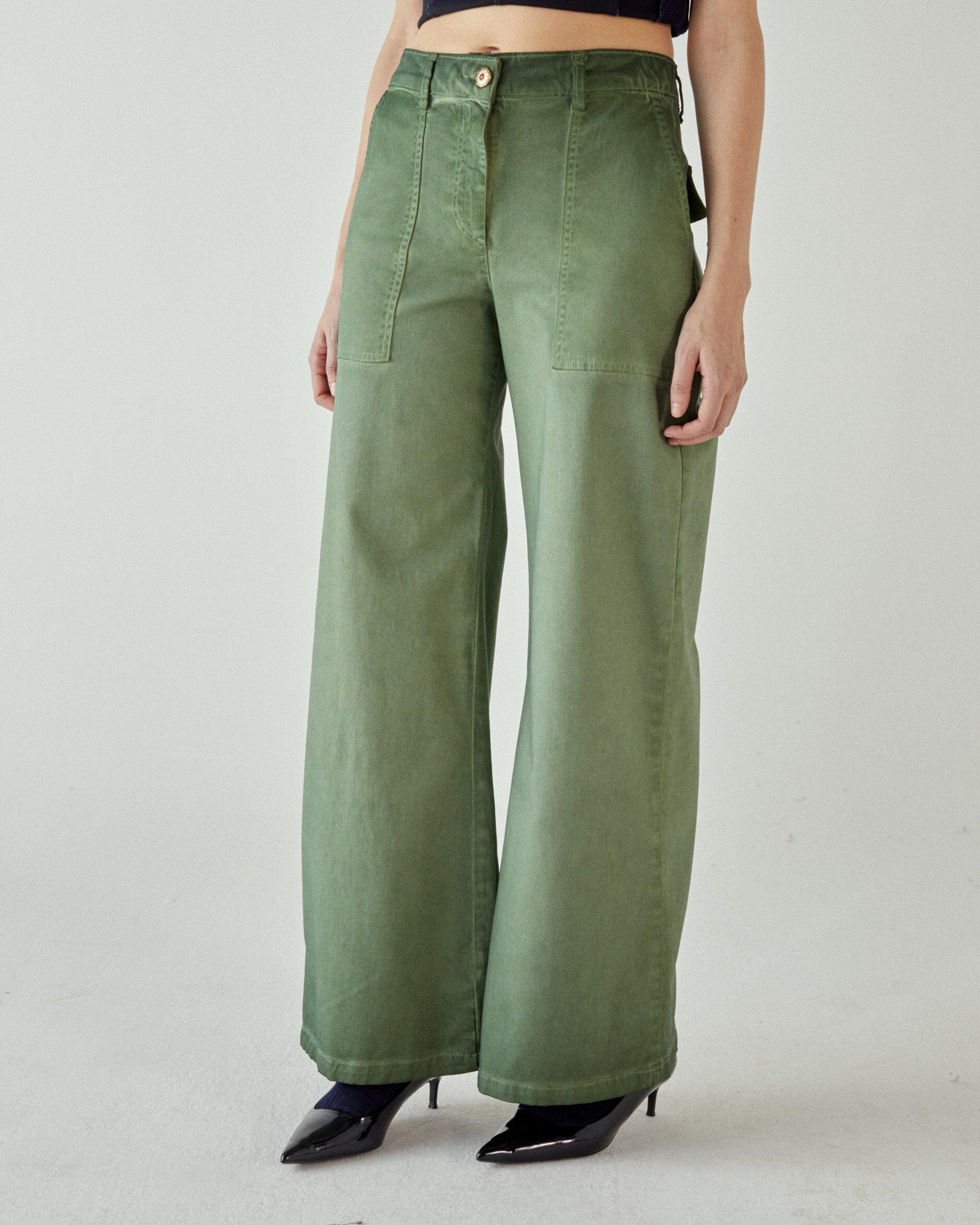 1SJ0503-059 [SHAFT JEANS] 弗萊爾疲勞森林 #CI1DAPT08J6 (EU)