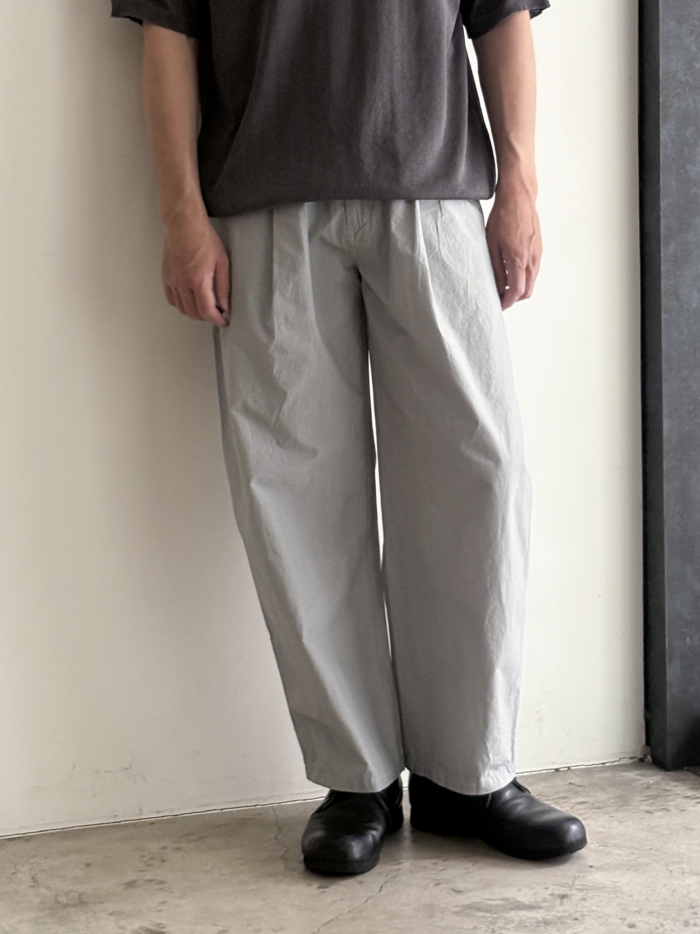 Still By Hand Lightweight Typewriter Wide Pants PT09262