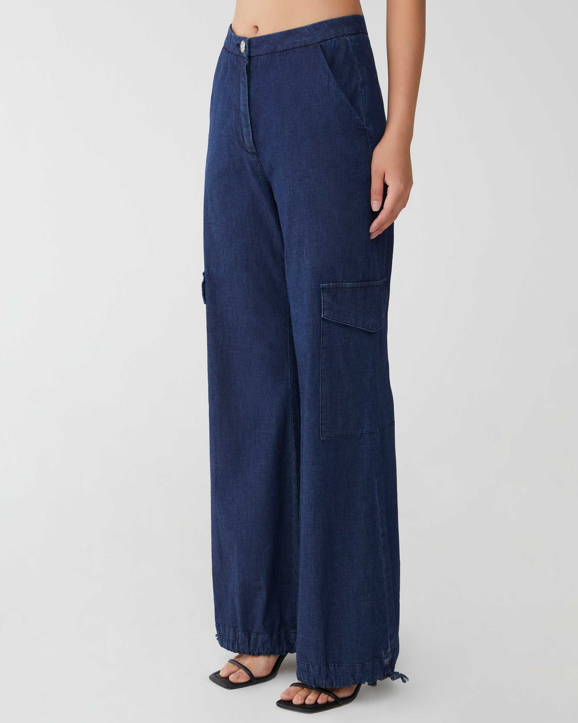 1SJ0503-069 [SHAFT JEANS] Cargo Laccio 牛仔布 #CP1D1SD4524 (EU)