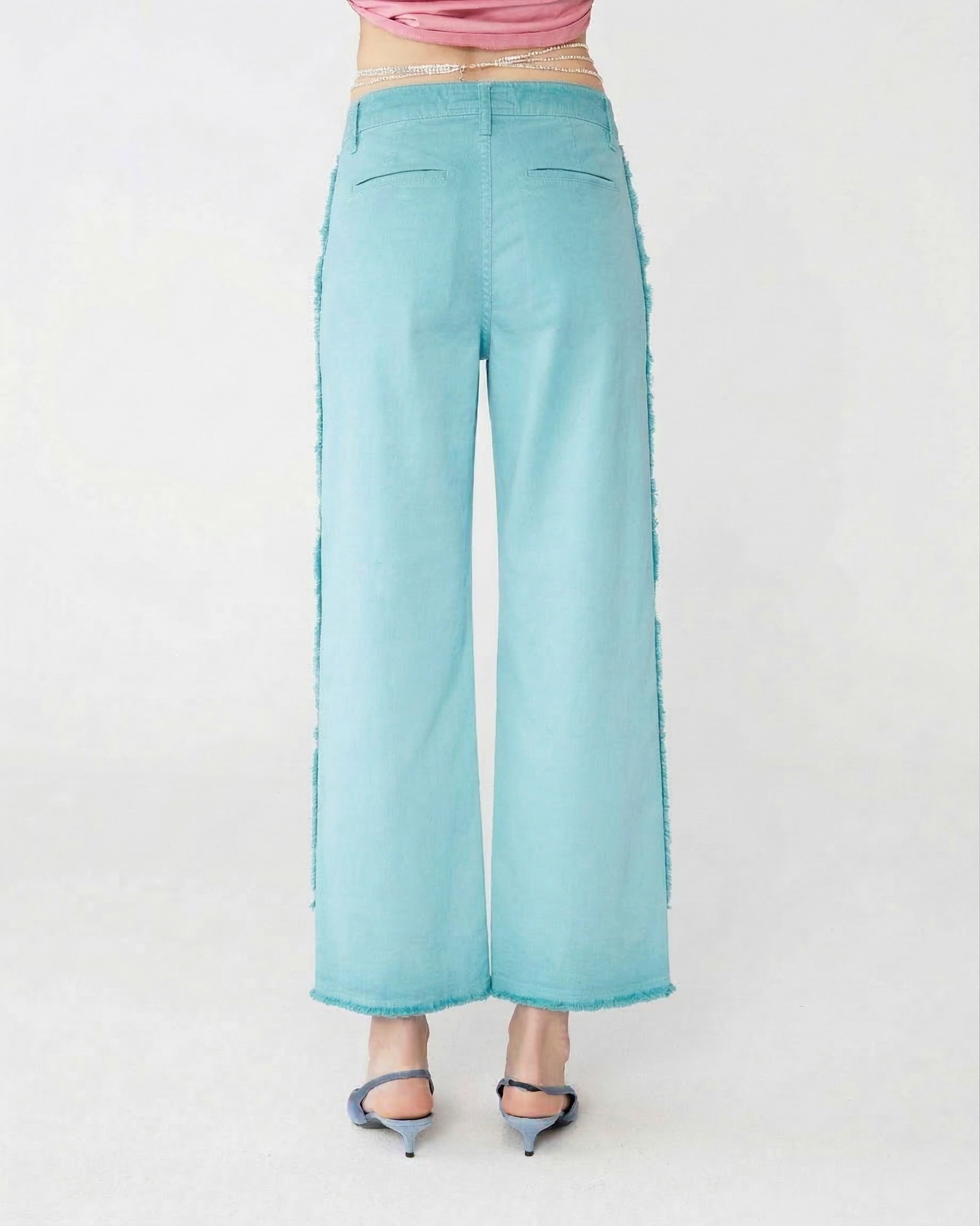 1SJ0503-074 [SHAFT JEANS] 馬裡蘭祖母綠 #CP1D5RT31P3 (EU)