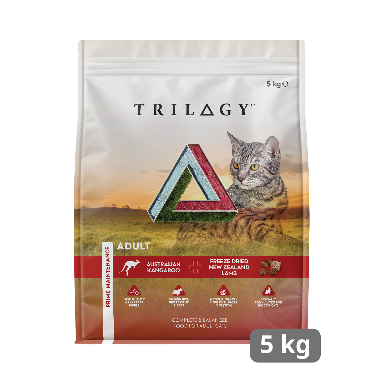 Trilogy奇境| 凍乾無穀成貓糧| 澳洲袋鼠+紐西蘭羊肺| 5kg