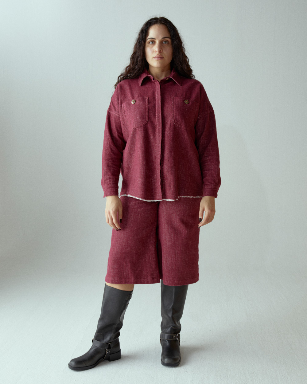 1SJ0503-113 [SHAFT JEANS] 科比李子 #DI1DELC5904 (EU)