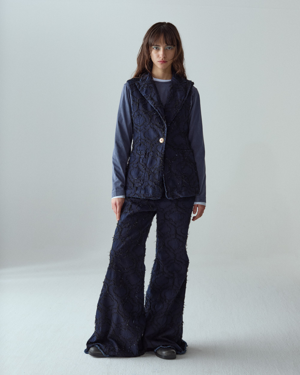 1SJ0503-116 [SHAFT JEANS] Bobby Denim 背心 #DI1DETC6024 (EU)