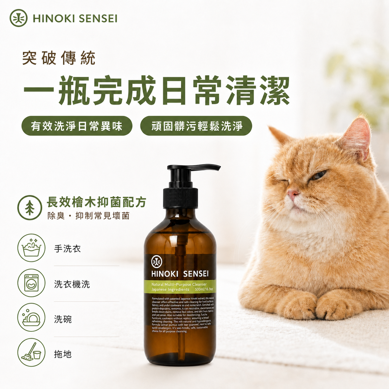 ｜30天 定期配送方案｜萬用雙效洗滌露