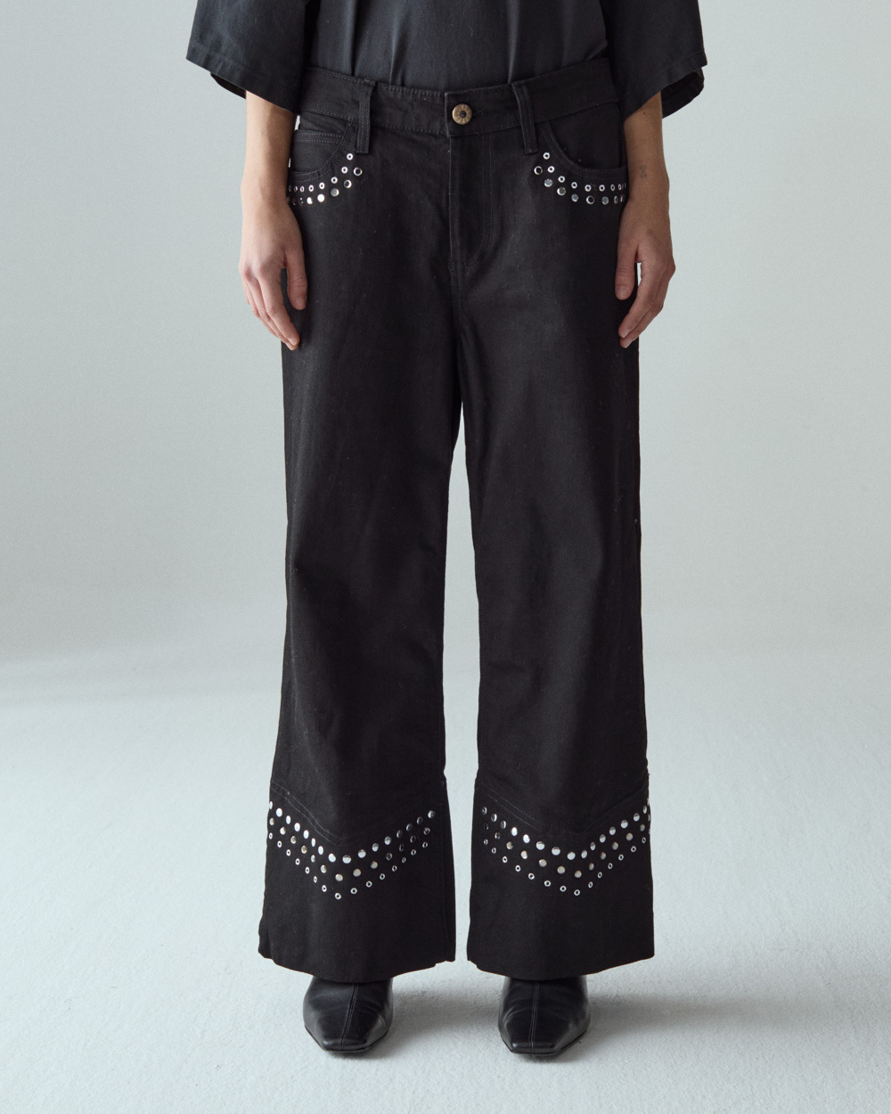 1SJ0503-133 [SHAFT JEANS] Scout Jewel Denim #DI1DGQC5824 (EU)