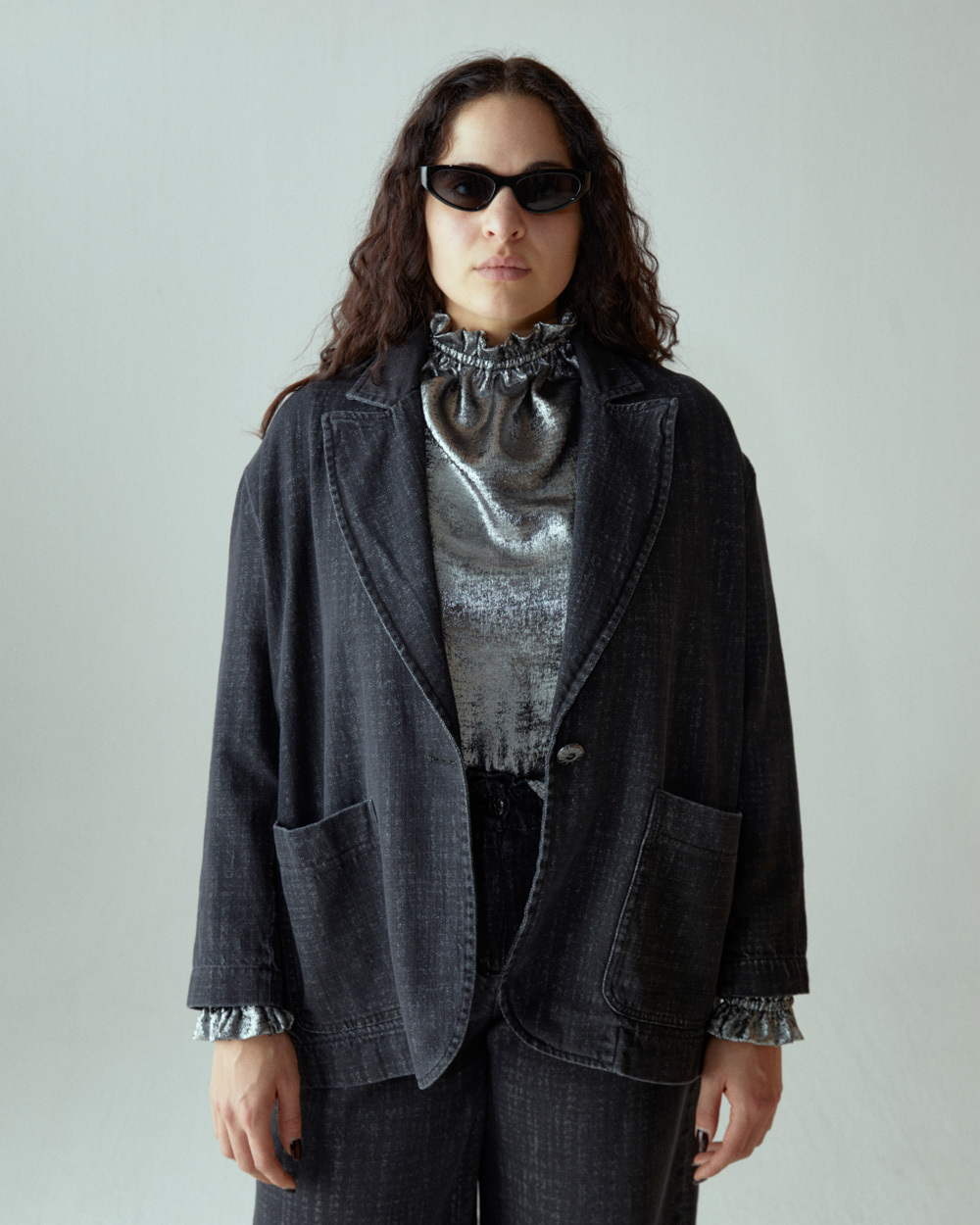 1SJ0503-136 [SHAFT JEANS] 維克牛仔外套 #DI1DV8C6324 (EU)