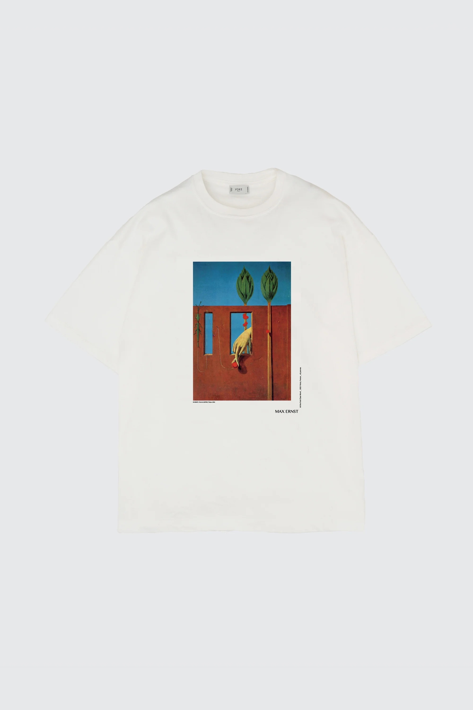 YOKE ART T-SHIRT BY MAX ERNST (3COL)