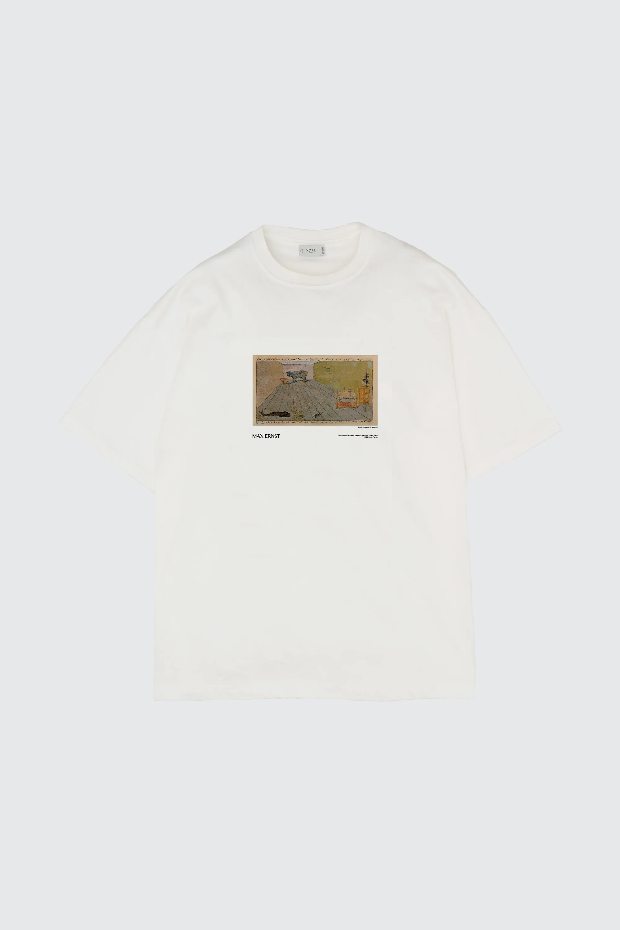 YOKE ART T-SHIRT BY MAX ERNST (3COL)
