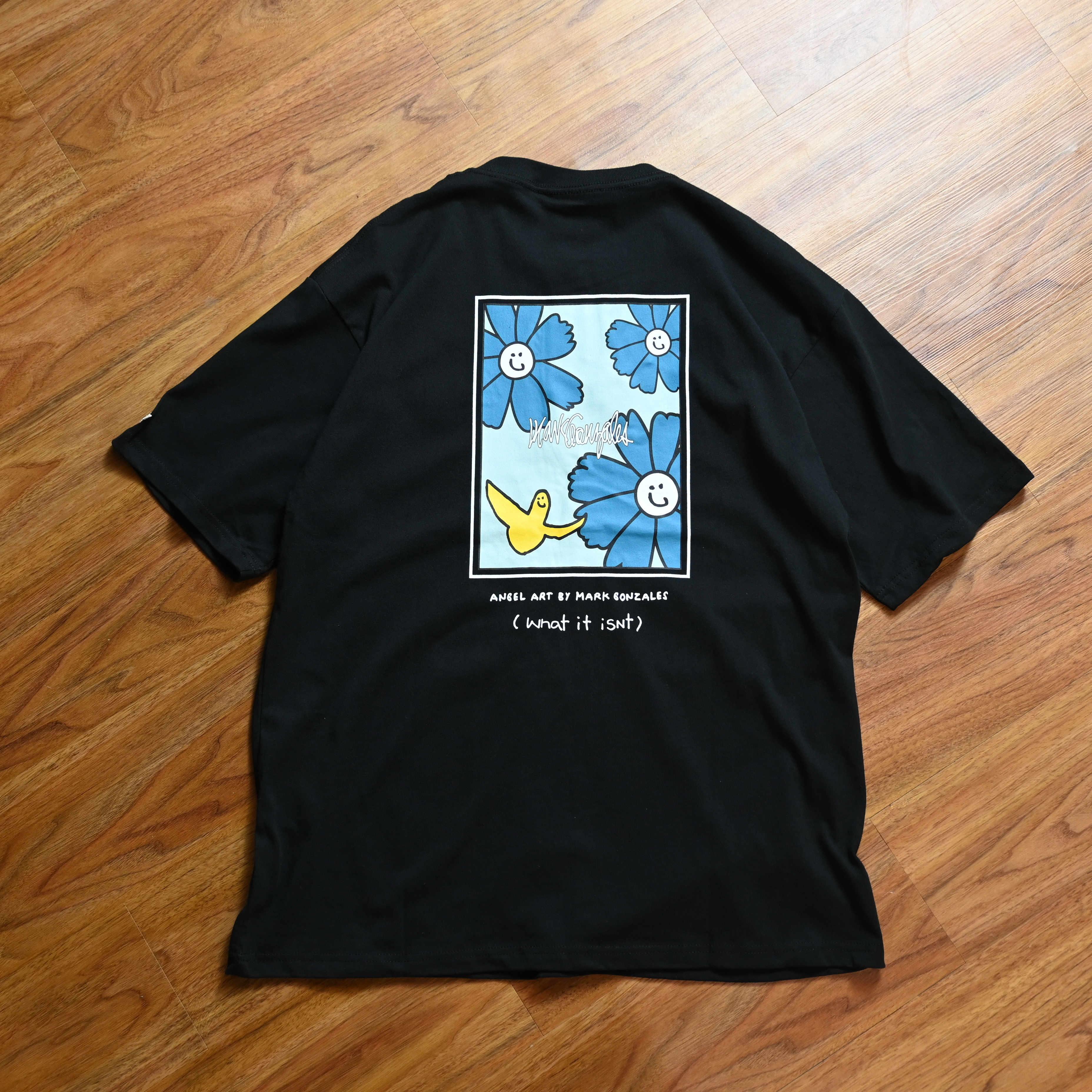 (What it isNt) ART BY MARK GONZALES Flower Print Tee