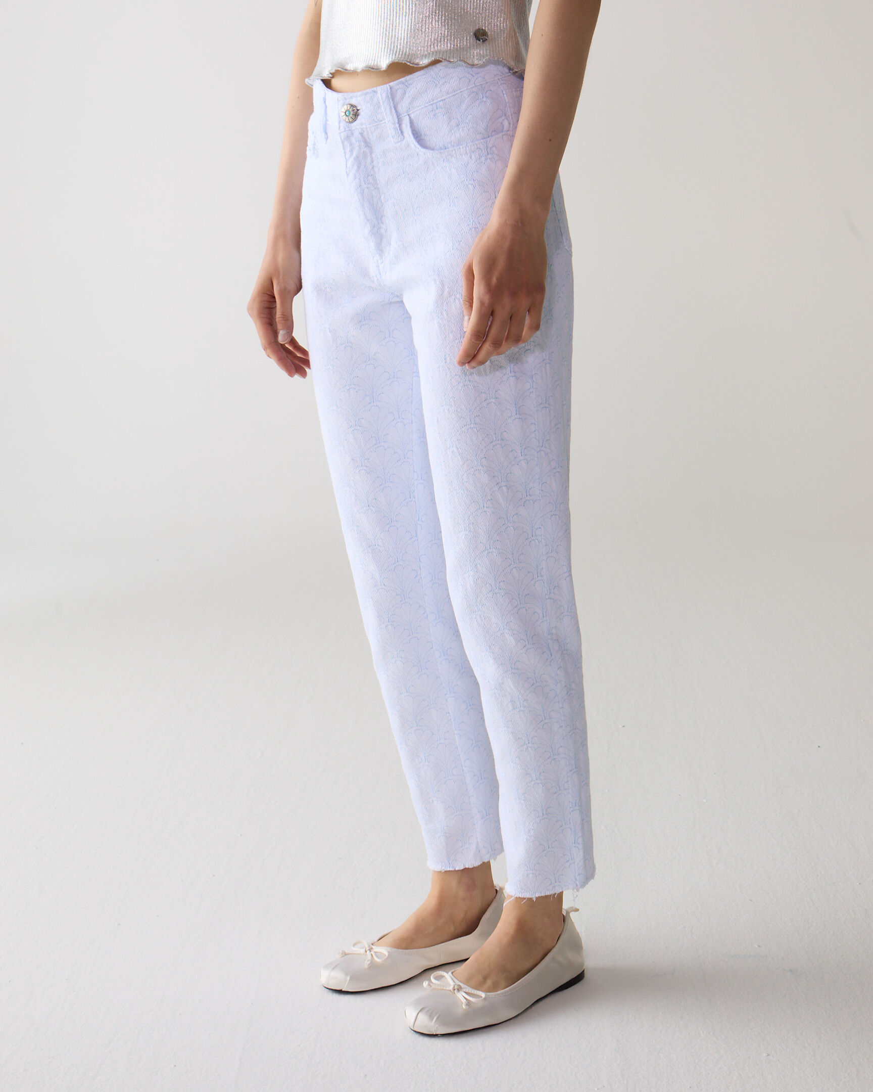 1SJ0503-140 [SHAFT JEANS] 肯亞白 #DP1D24C1600 (EU)