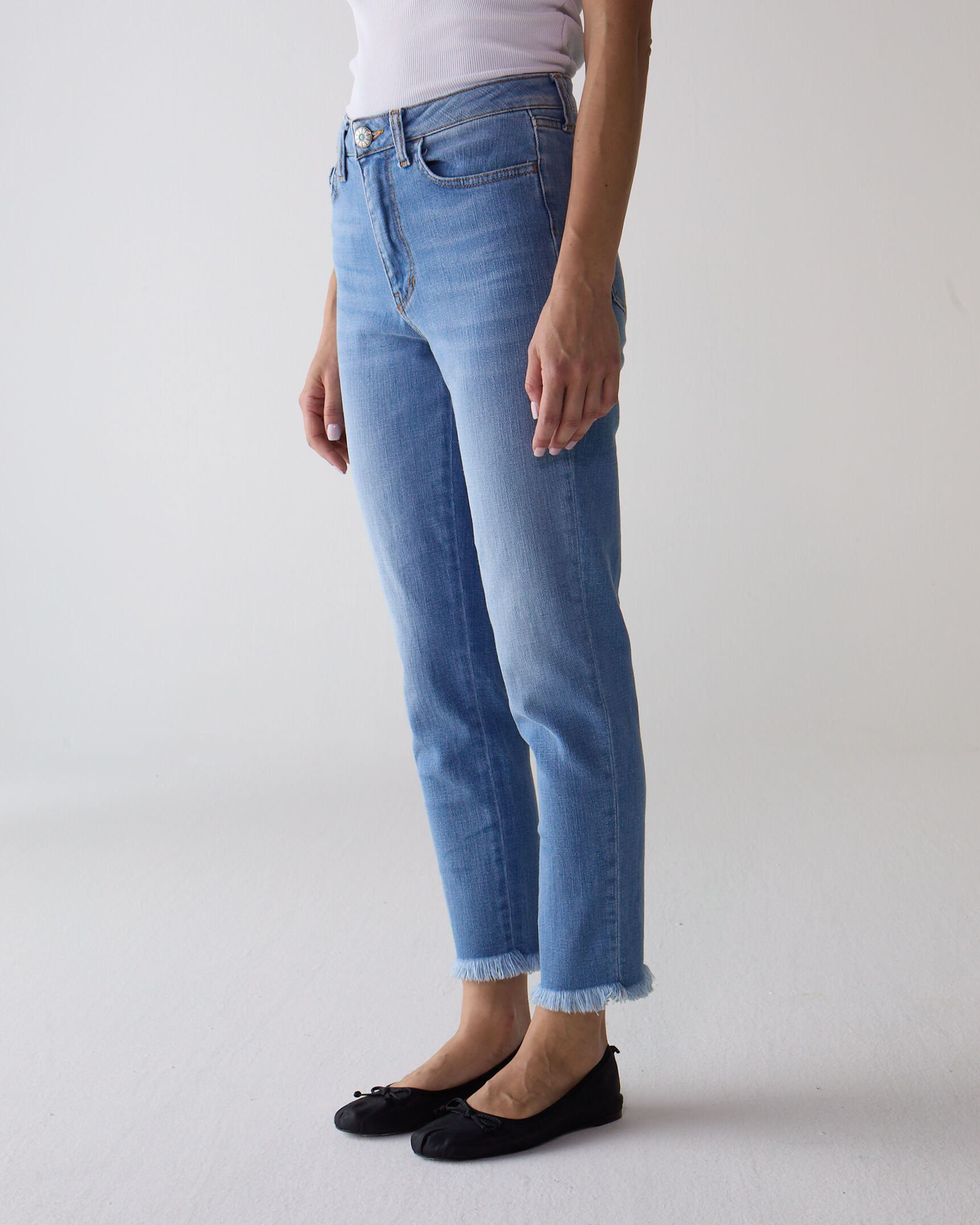 1SJ0503-141 [SHAFT JEANS] 肯亞牛仔布 #DP1D24D09Q5 (EU)