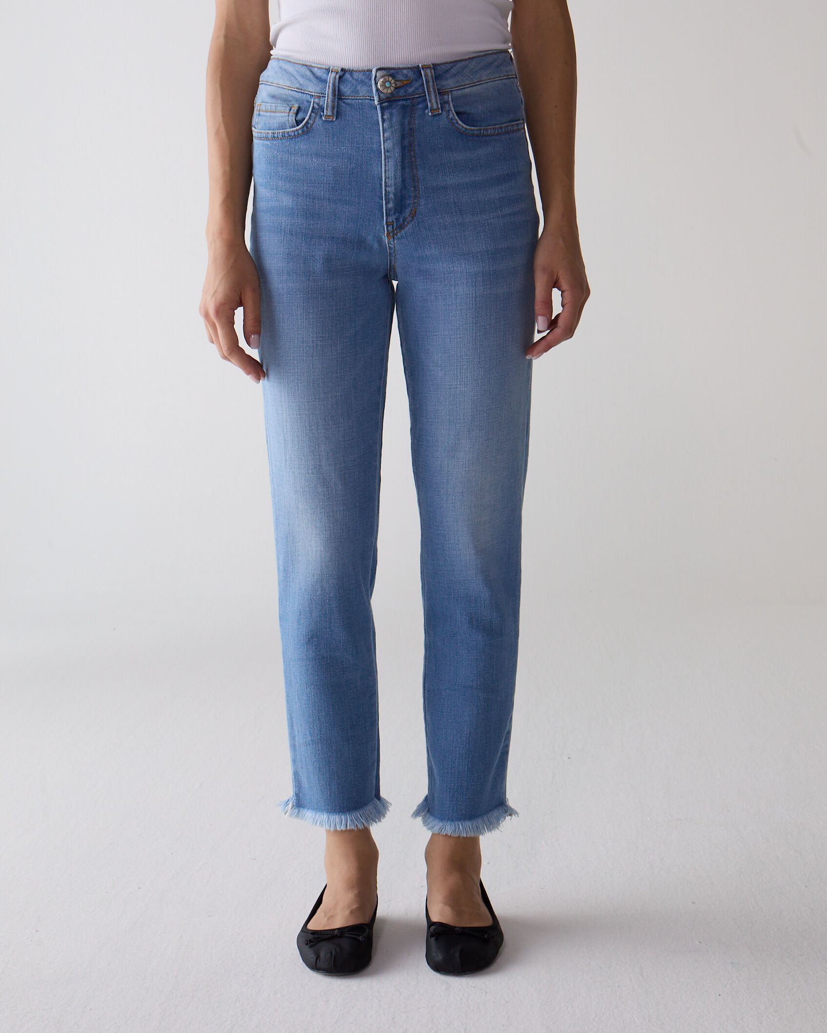 1SJ0503-141 [SHAFT JEANS] 肯亞牛仔布 #DP1D24D09Q5 (EU)