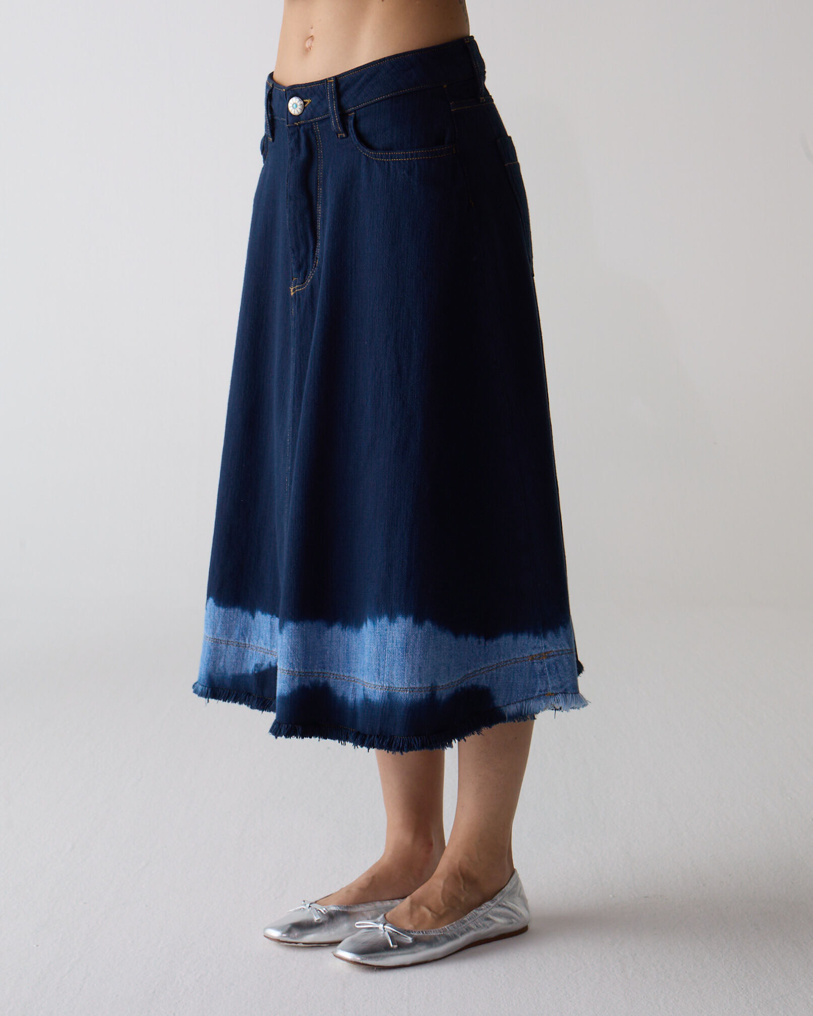 1SJ0503-151 [SHAFT JEANS] Gonna Gluck 牛仔布 #DP1D6ND51Q8 (EU)