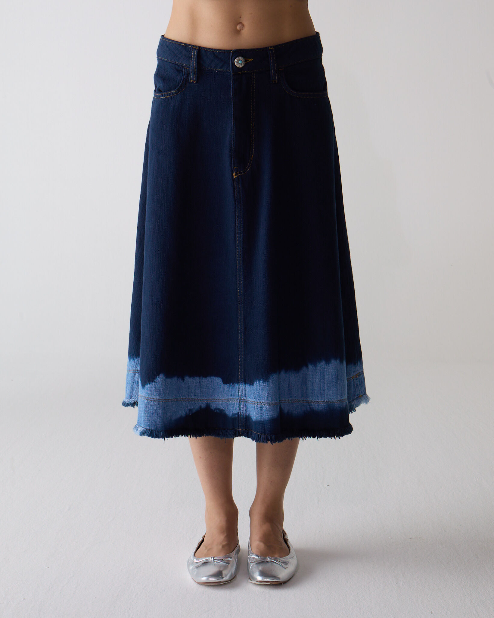 1SJ0503-151 [SHAFT JEANS] Gonna Gluck 牛仔布 #DP1D6ND51Q8 (EU)