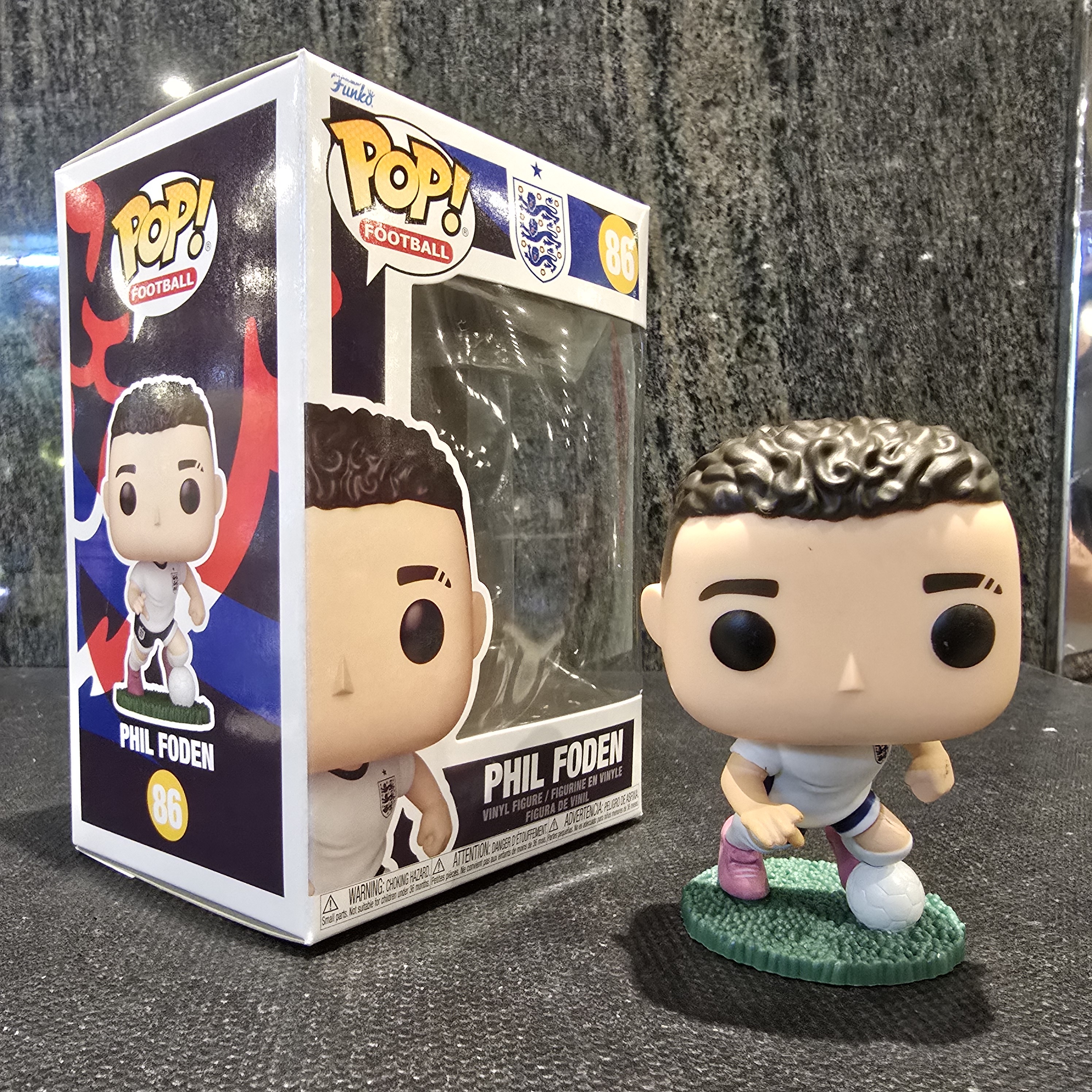英格蘭FUNKO POP!!科頓PHIL FODEN公仔 No.86
