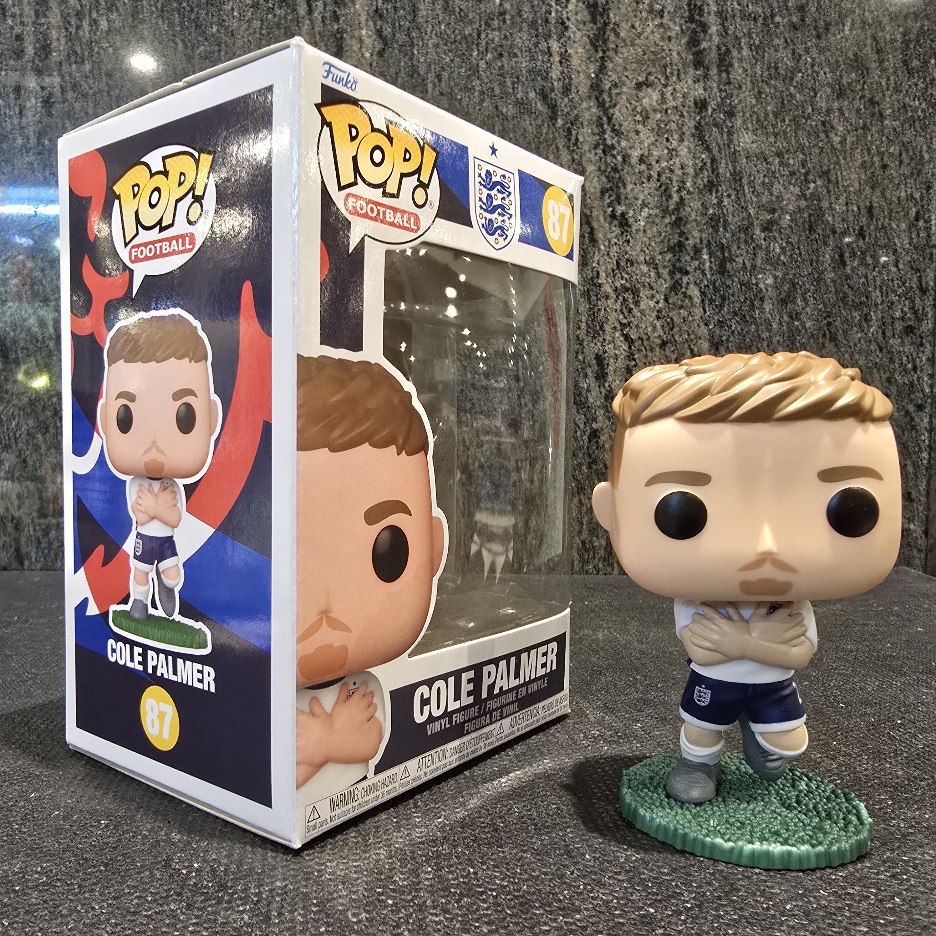 英格蘭FUNKO POP!!高爾彭馬COLE PALMER公仔 No.87