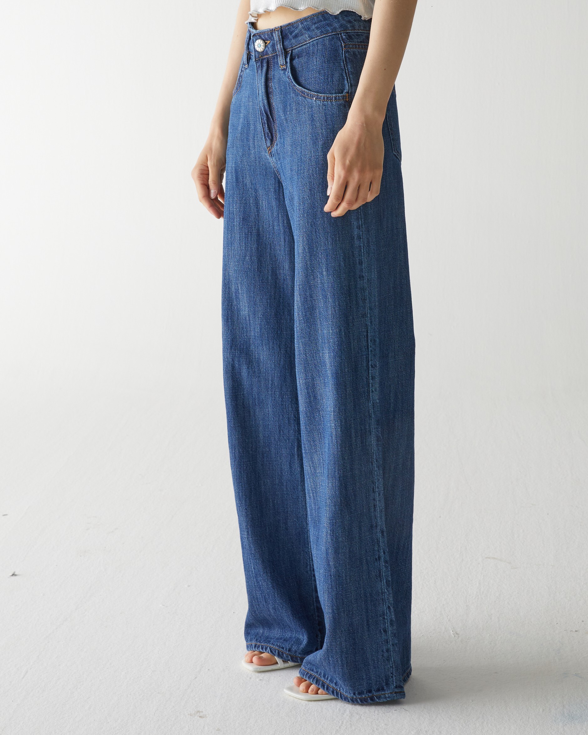 1SJ0503-166 [SHAFT JEANS] Five Ob 牛仔布 #DP1D8JD5124 (EU)