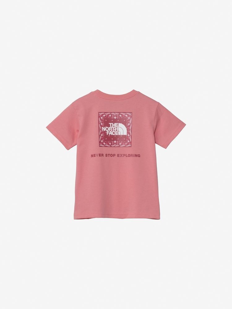 限時折扣預購┃日本 中童款 THE NORTH FACE BANDANA SQUARE LOGO TEE 變形蟲 短T
