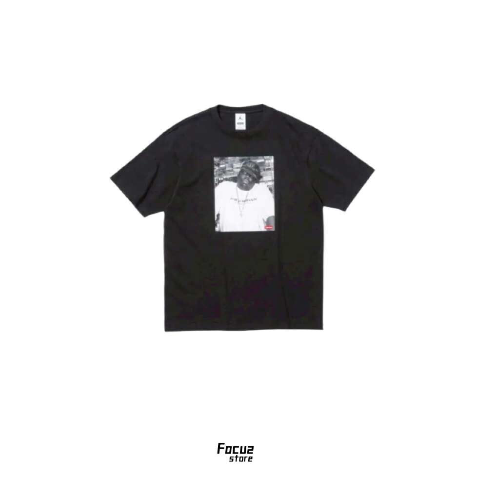 【Focus Store】現貨秒發 Nike Air Jordan x Supreme FW24 Biggie Tee "Black" 黑色 喬丹聯名短踢