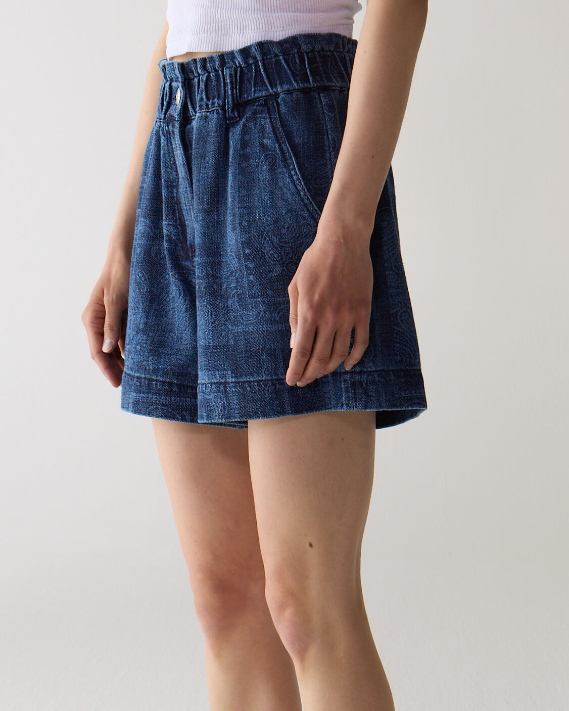 1SJ0503-177 [SHAFT JEANS] 短版 Mina 牛仔布 #DP1DDDC0224 (EU)