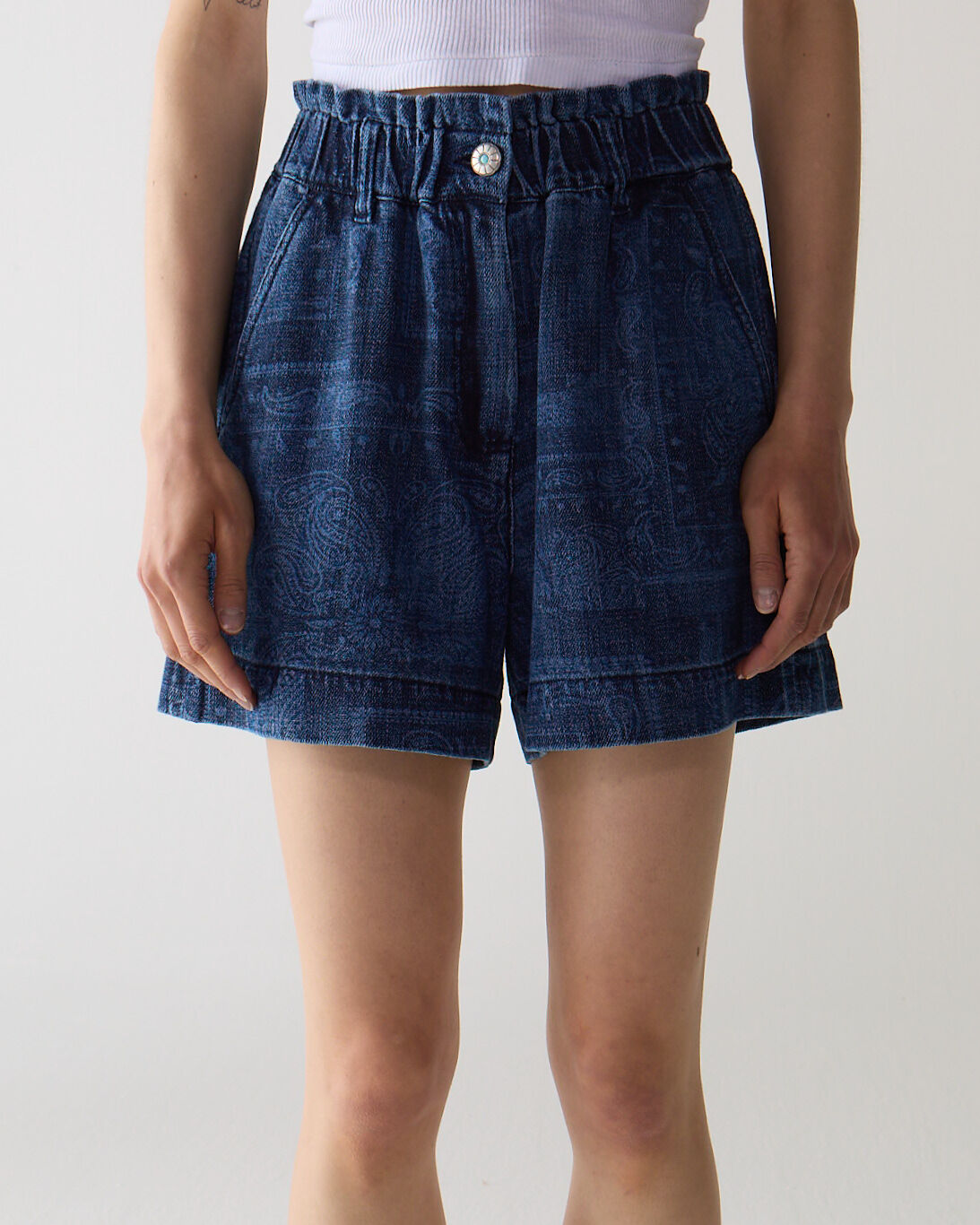 1SJ0503-177 [SHAFT JEANS] 短版 Mina 牛仔布 #DP1DDDC0224 (EU)