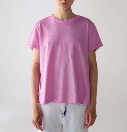 1SJ0503-178 [SHAFT JEANS] Tee Chantal Ciclamino #DP1DDFA28J6 (EU)