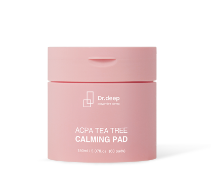 CA260502-D19 -Dr Deep-Acpa Tee Tree Calming Pad SC-1帕茶樹鎮靜墊 60pcs(EXP-27.08)