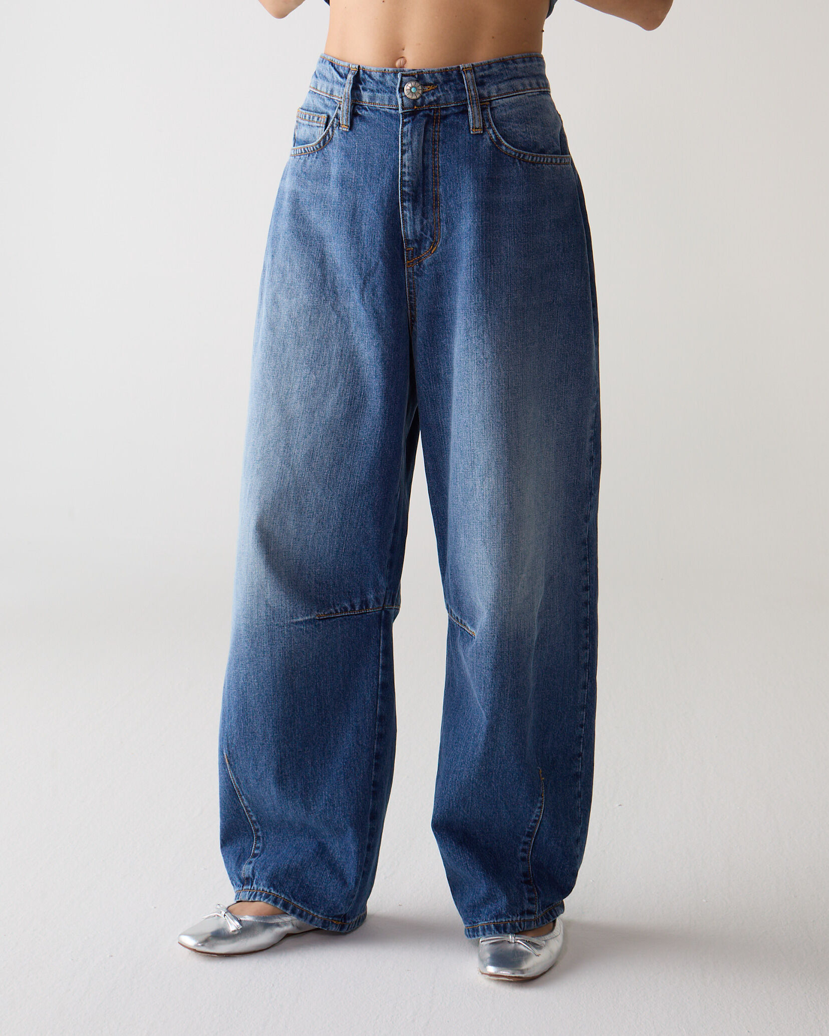 1SJ0503-192 [SHAFT JEANS] 桶裝牛仔布 #DP1DV2D12Q2 (EU)