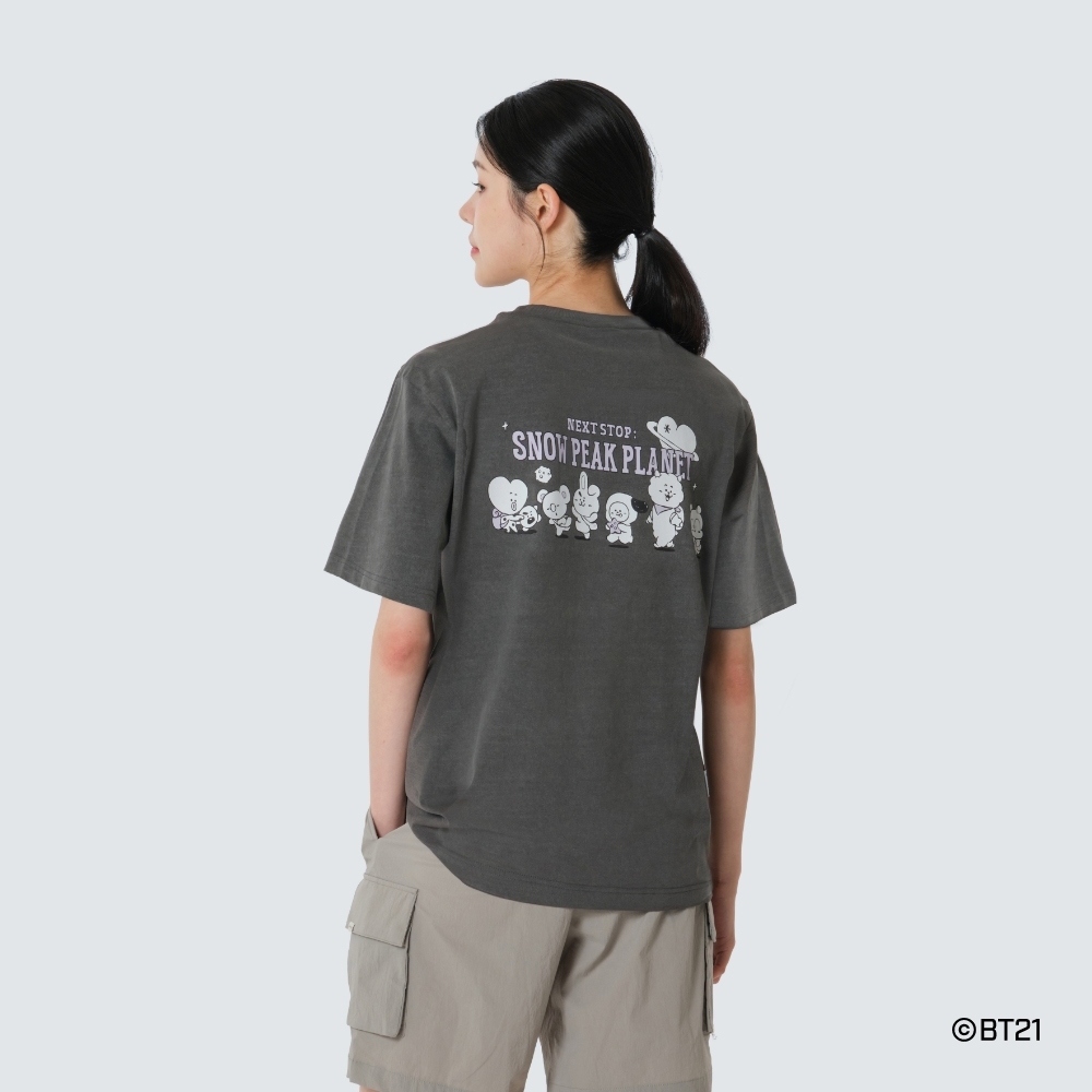 Snow Peak x BT21 聯名圖案短袖T恤 S26MUF-TS90