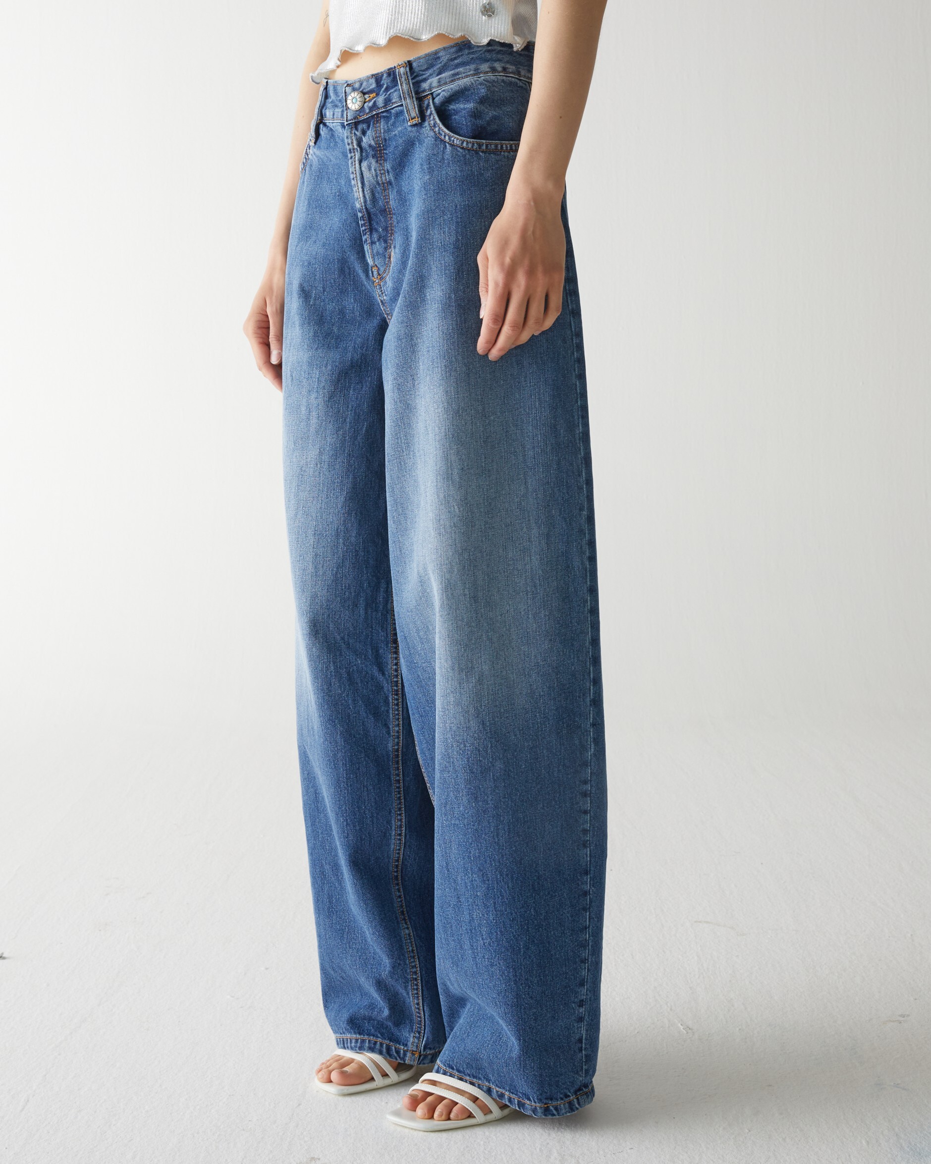 1SJ0503-196 [SHAFT JEANS] Cosmo Denim #DP1DW5D12Q2 (EU)