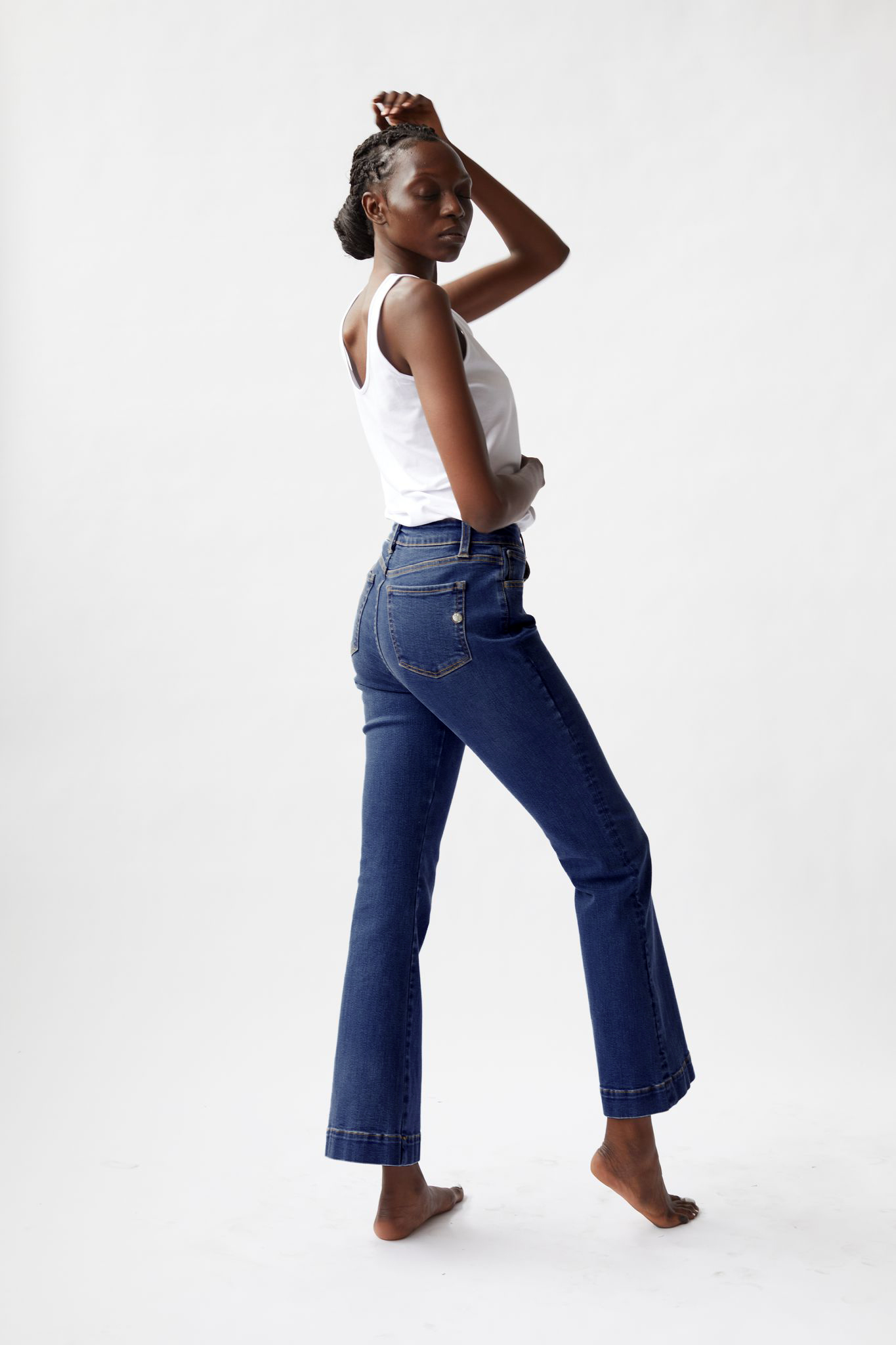 1SJ0503-200 [SHAFT JEANS] 米婭·西西·丹寧 #DI1DQ6D5205 (EU)