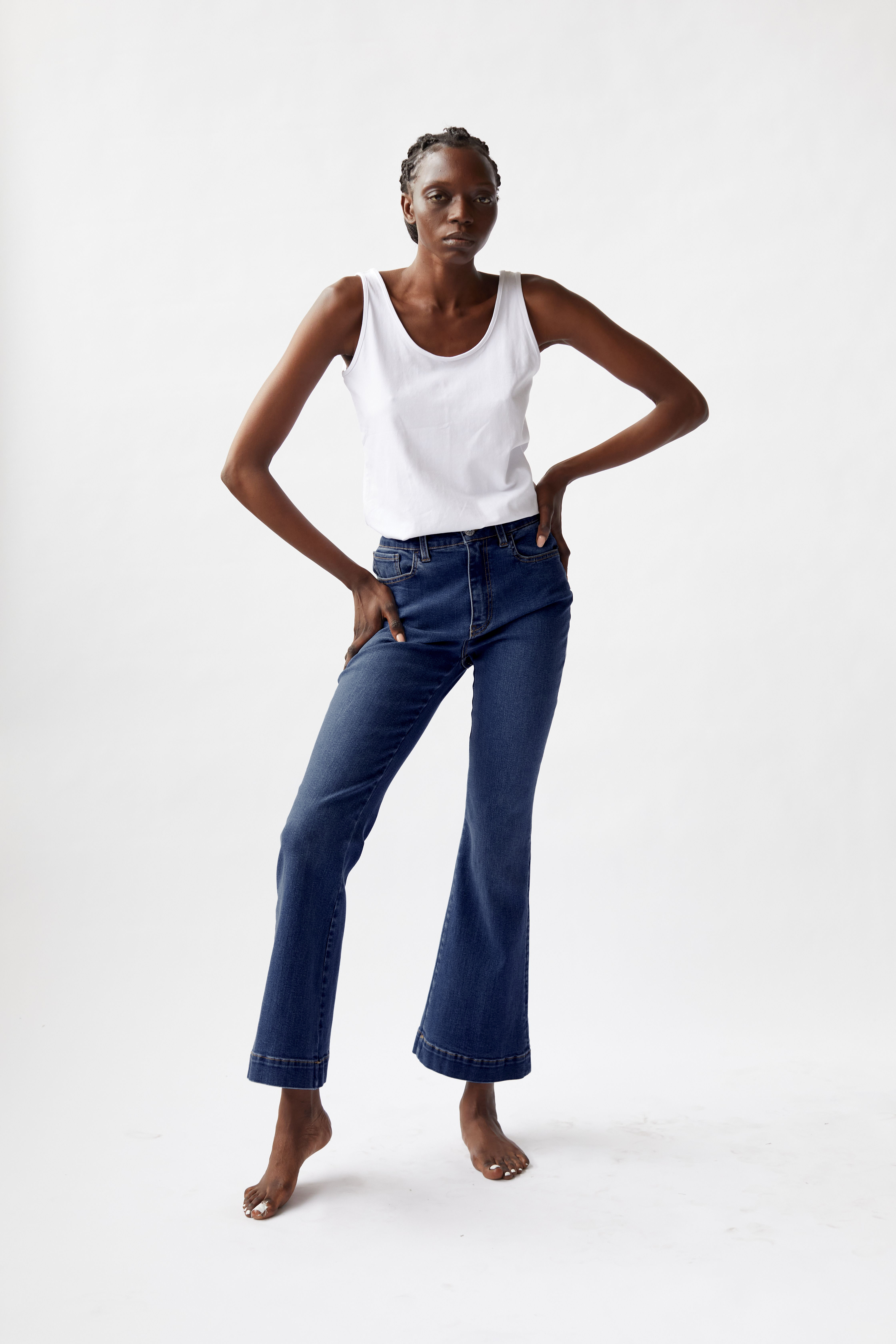 1SJ0503-200 [SHAFT JEANS] 米婭·西西·丹寧 #DI1DQ6D5205 (EU)