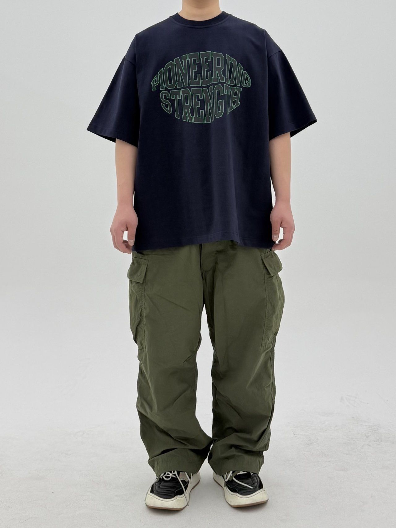 OverSize英文字短袖Tee COVILL-266T