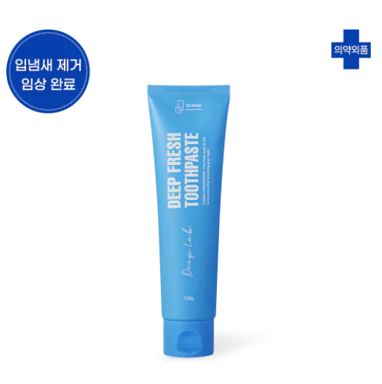 CA260502-D33 -Dr Deep-Deep Fresh Toothpate TP-1Deep Fresh牙膏 120g(EXP-27.11)
