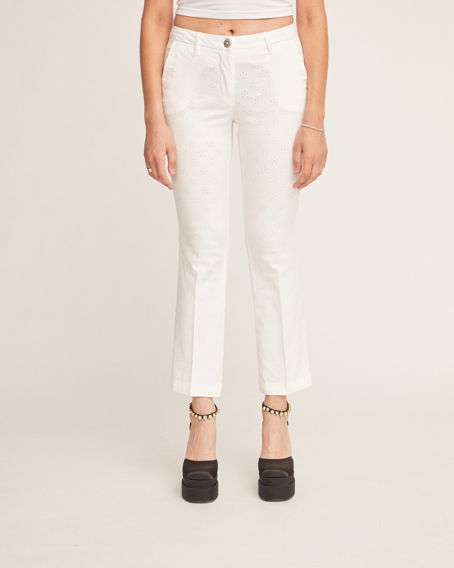 1SJ0503-025 [SHAFT JEANS] Pinocc Macri 米白色 #BP1DO9A7600 (EU)