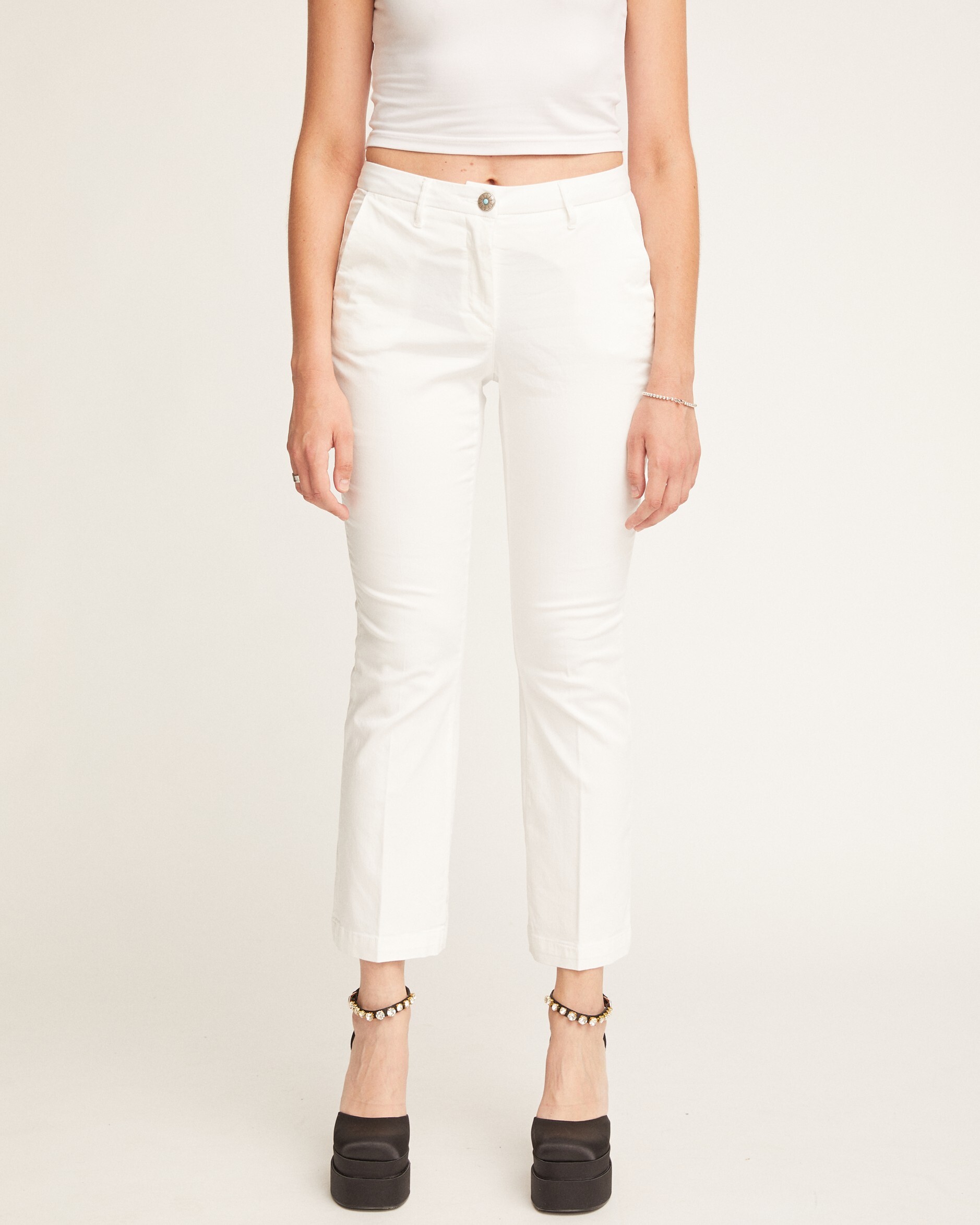 1SJ0503-029 [SHAFT JEANS] 匹諾曹。 Macri Off-White #BP1DO9T4500 (EU)