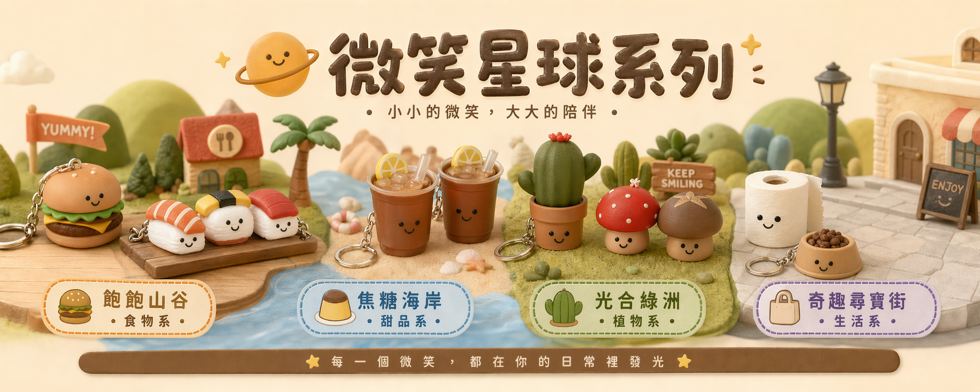 微笑星球按鍵玩具 解壓 clicker 香港