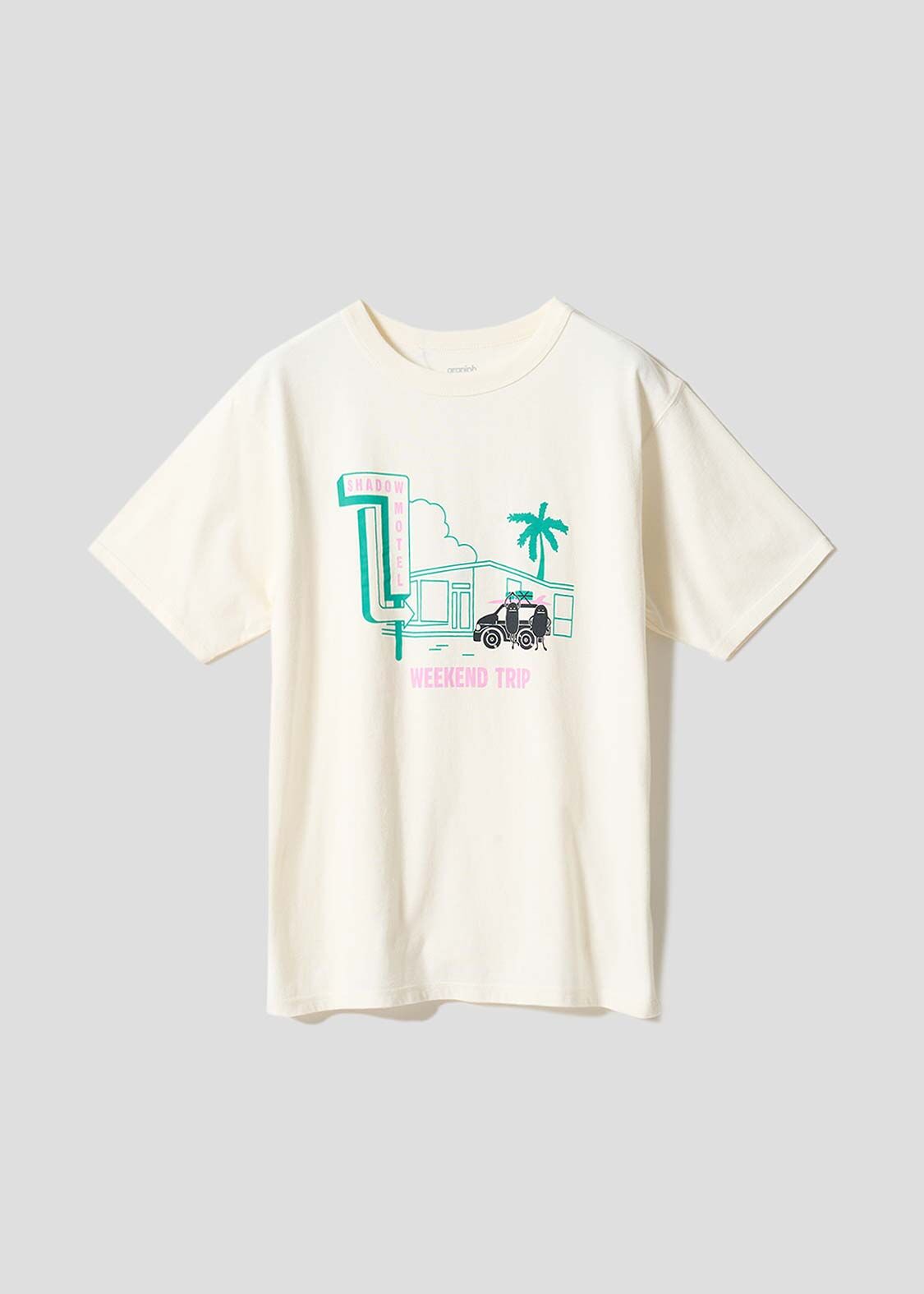 日本預訂 graniph GH Beautiful Shadow Road Trip | 80's Color T-Shirt
