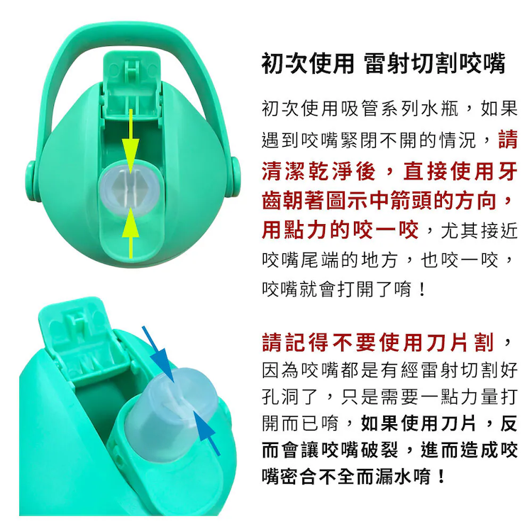 【CAMELBAK】400ml Flip Straw咬嘴吸管水瓶RENEW( CB2860 )_注意事項