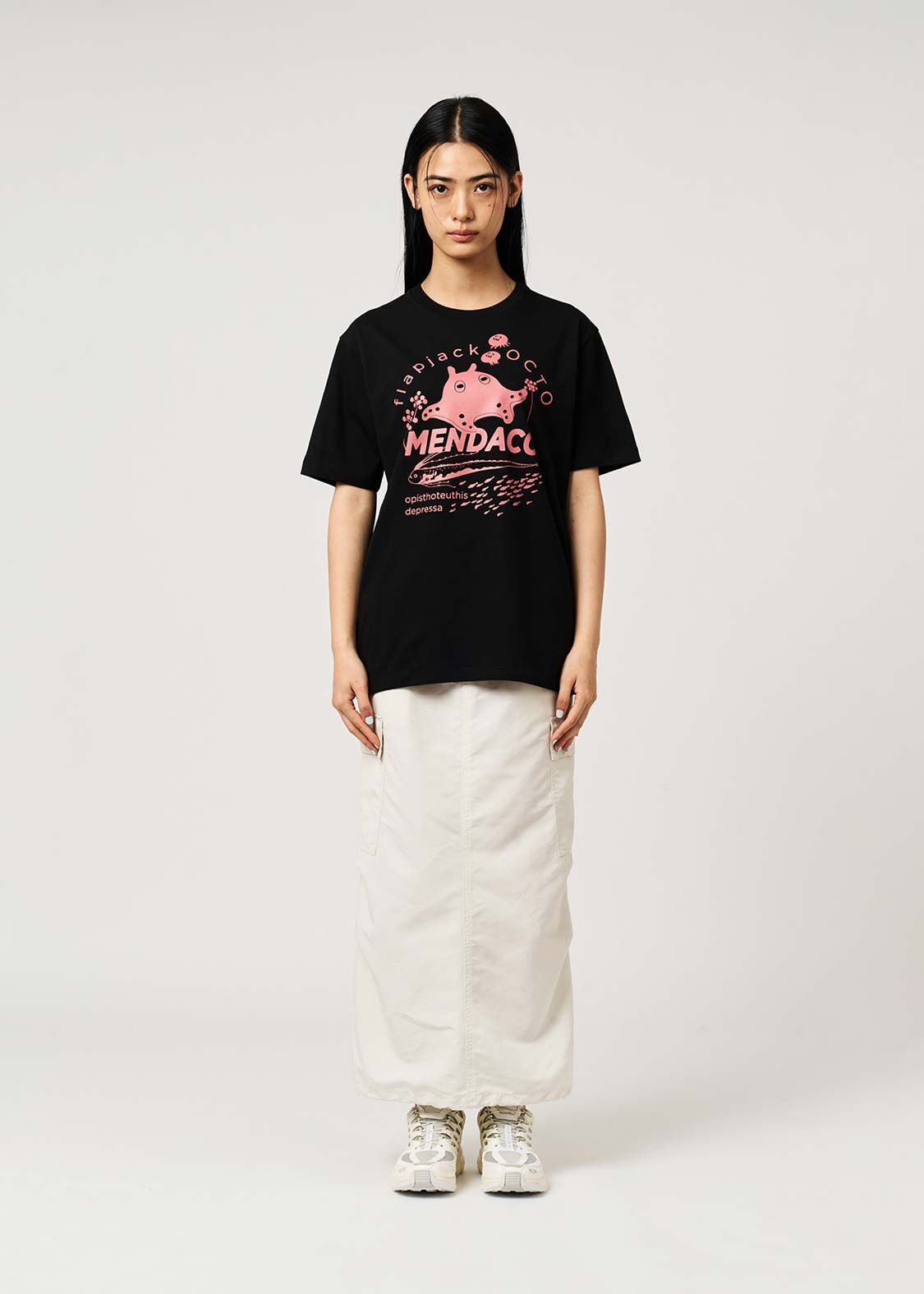 日本預訂 graniph GH Mendaco Retro Typography | T-shirt