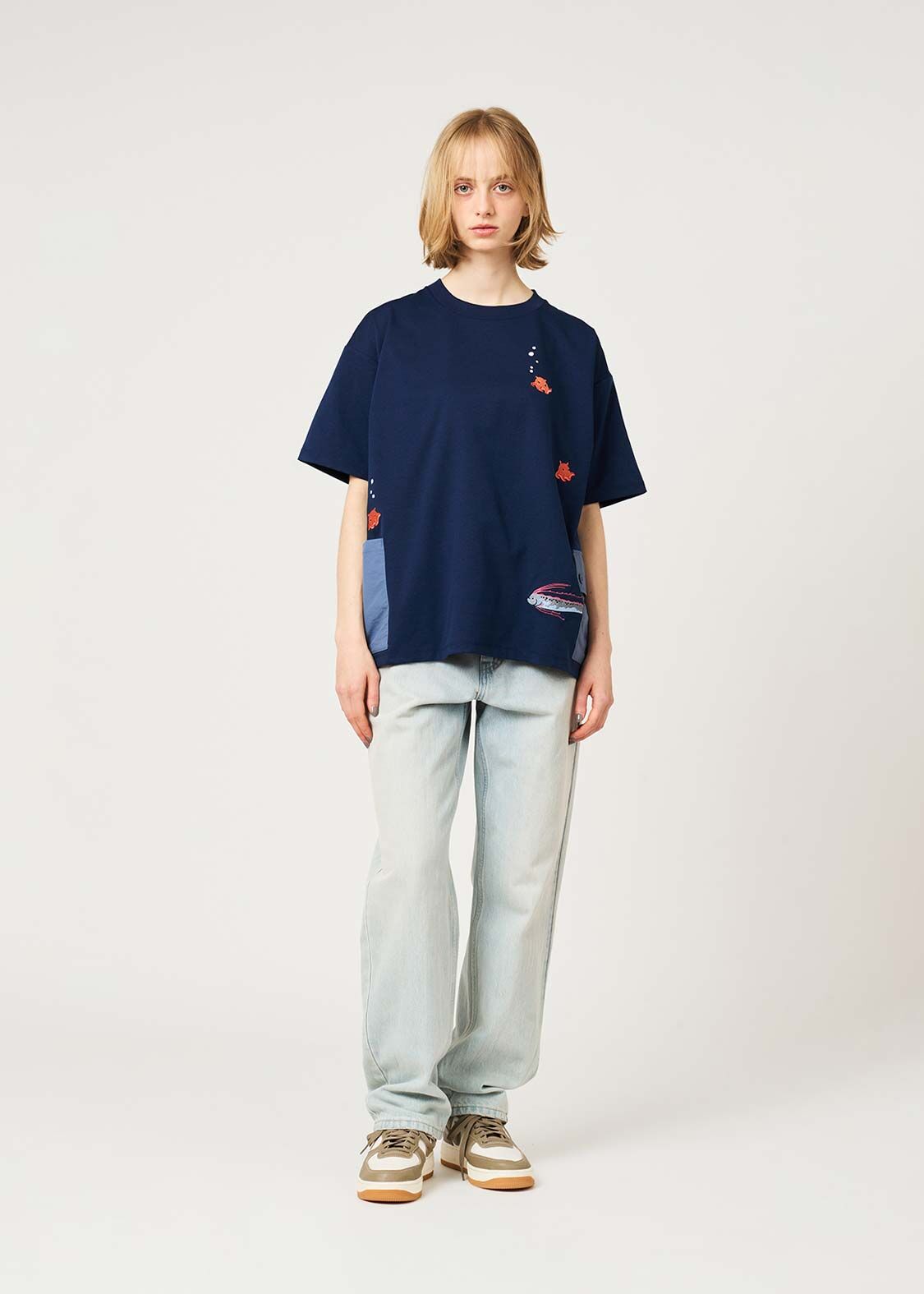 日本預訂 graniph GH Dumbbell Octopus | Cargo Pocket T-Shirt
