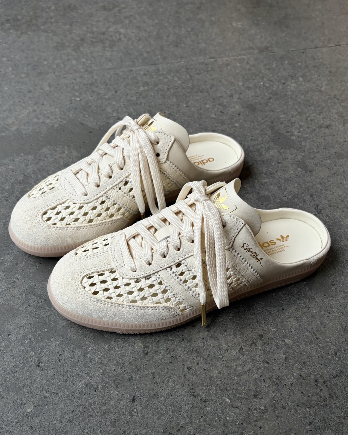 【預購】ADIDAS ORIGINAL SAMBA MULE 編織穆勒鞋 KH7719