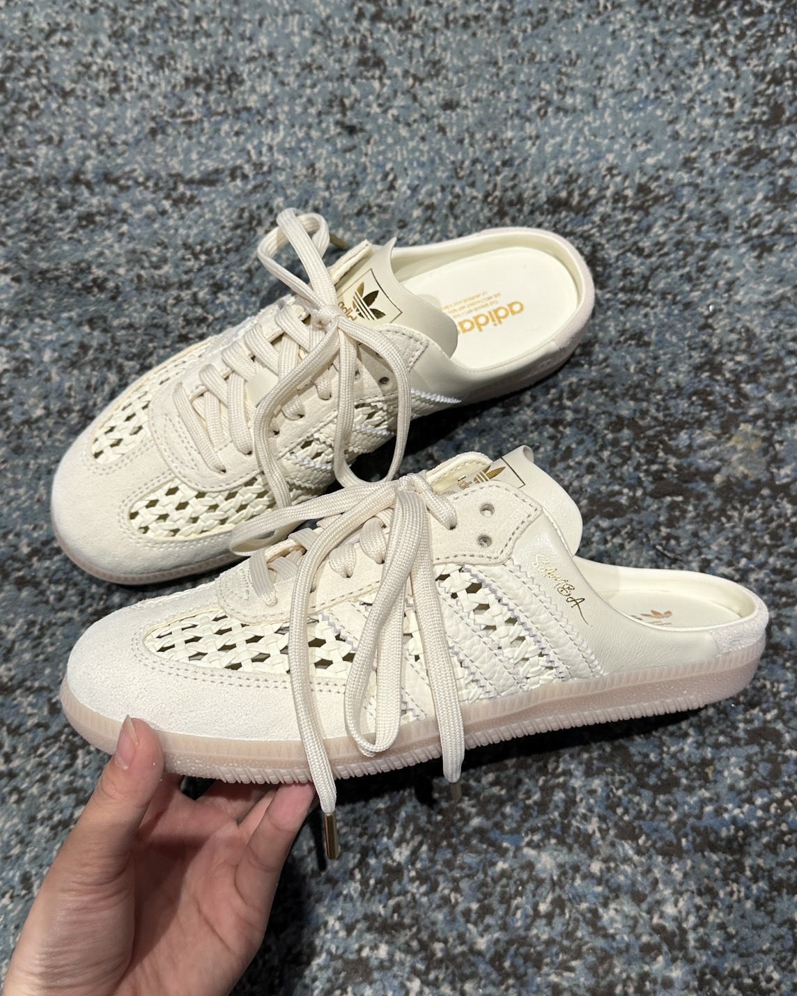 【預購】ADIDAS ORIGINAL SAMBA MULE 編織穆勒鞋 KH7719