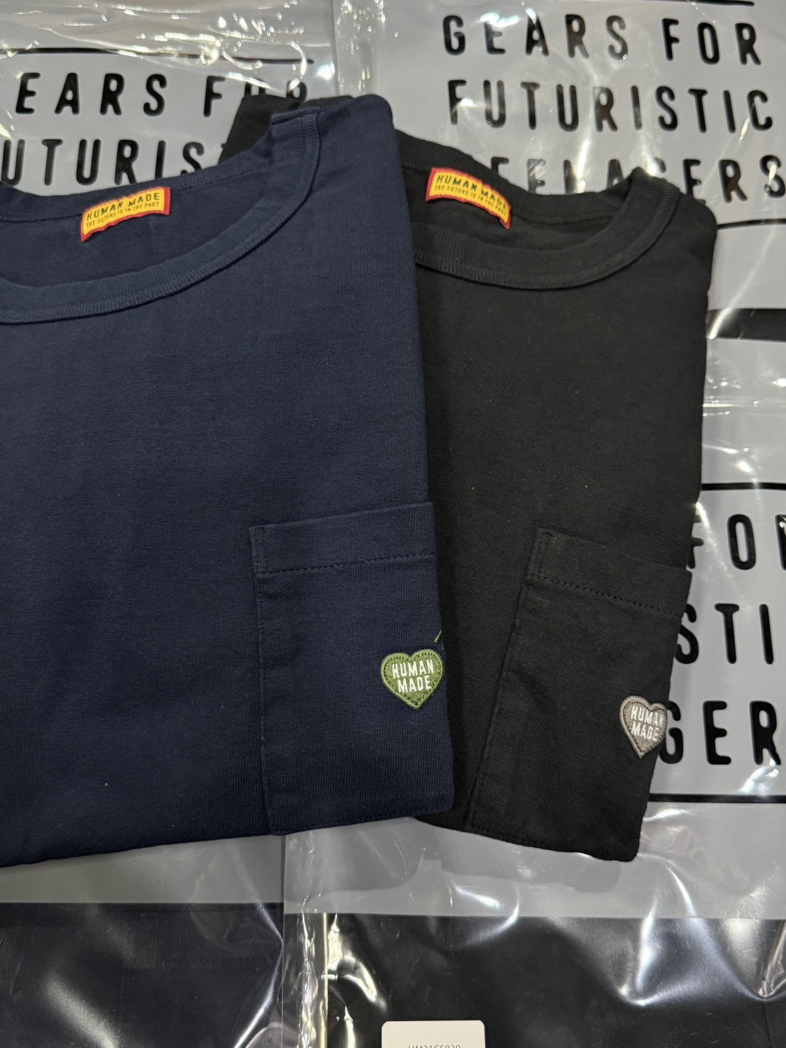 HUMAN MADE HEART POCKET T-SHIRT 店鋪限定 愛心 刺繡 口袋 短Tee HM31CS029