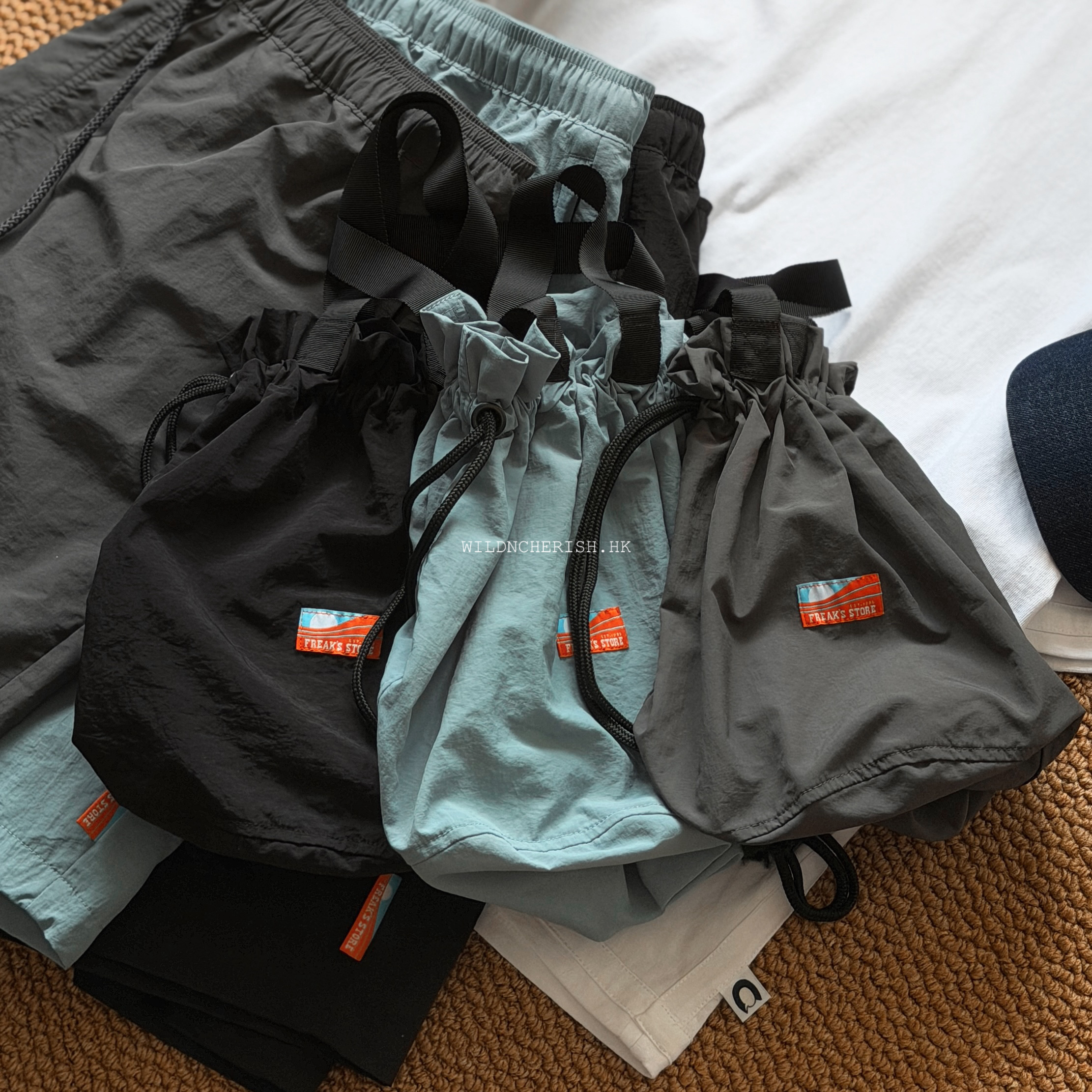 現貨 | Freak's Store Recycled Nylon Easy Shorts 水陸兩用 沙灘系列 附送收納袋